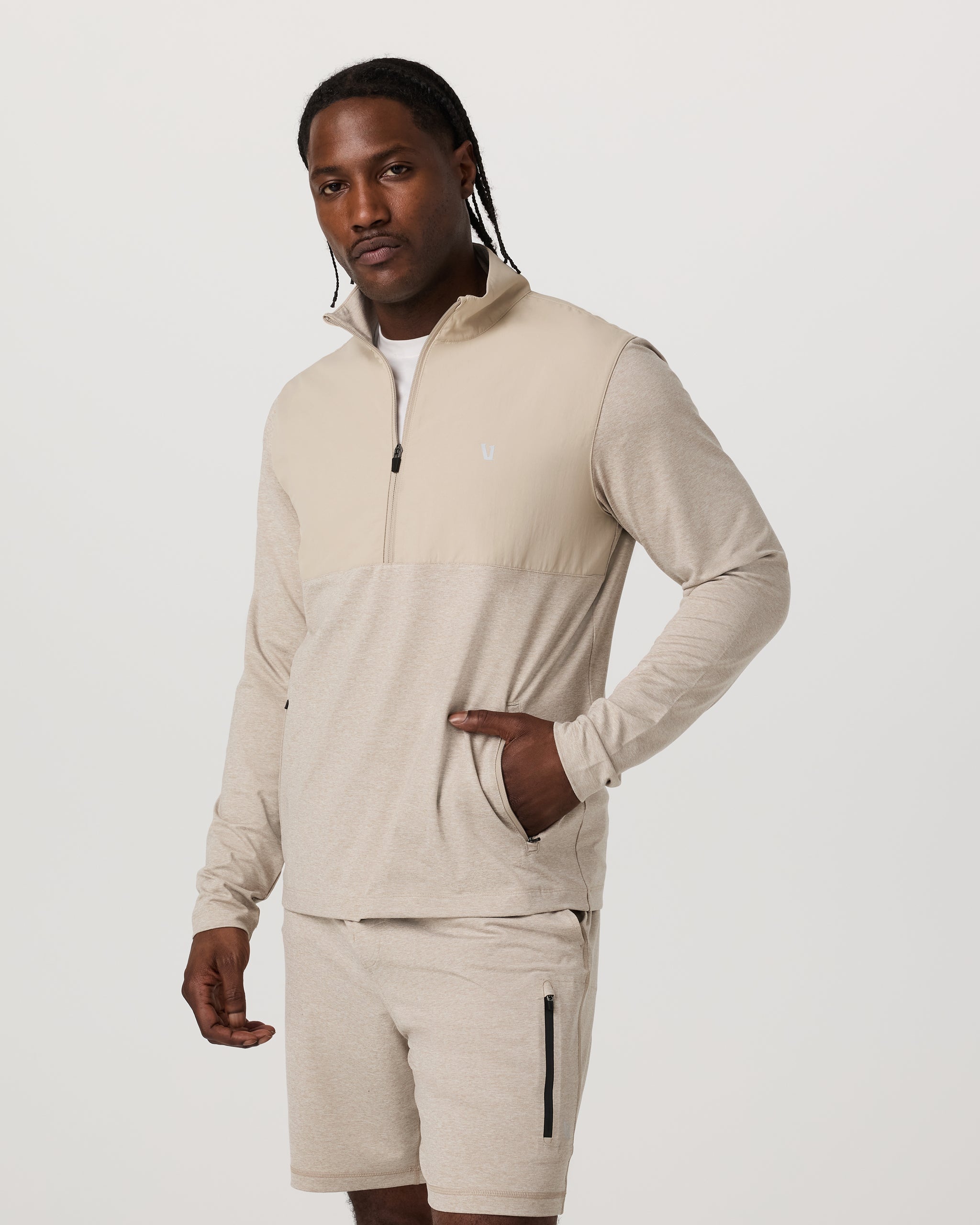 Sunday Element Half Zip | Toast Heather