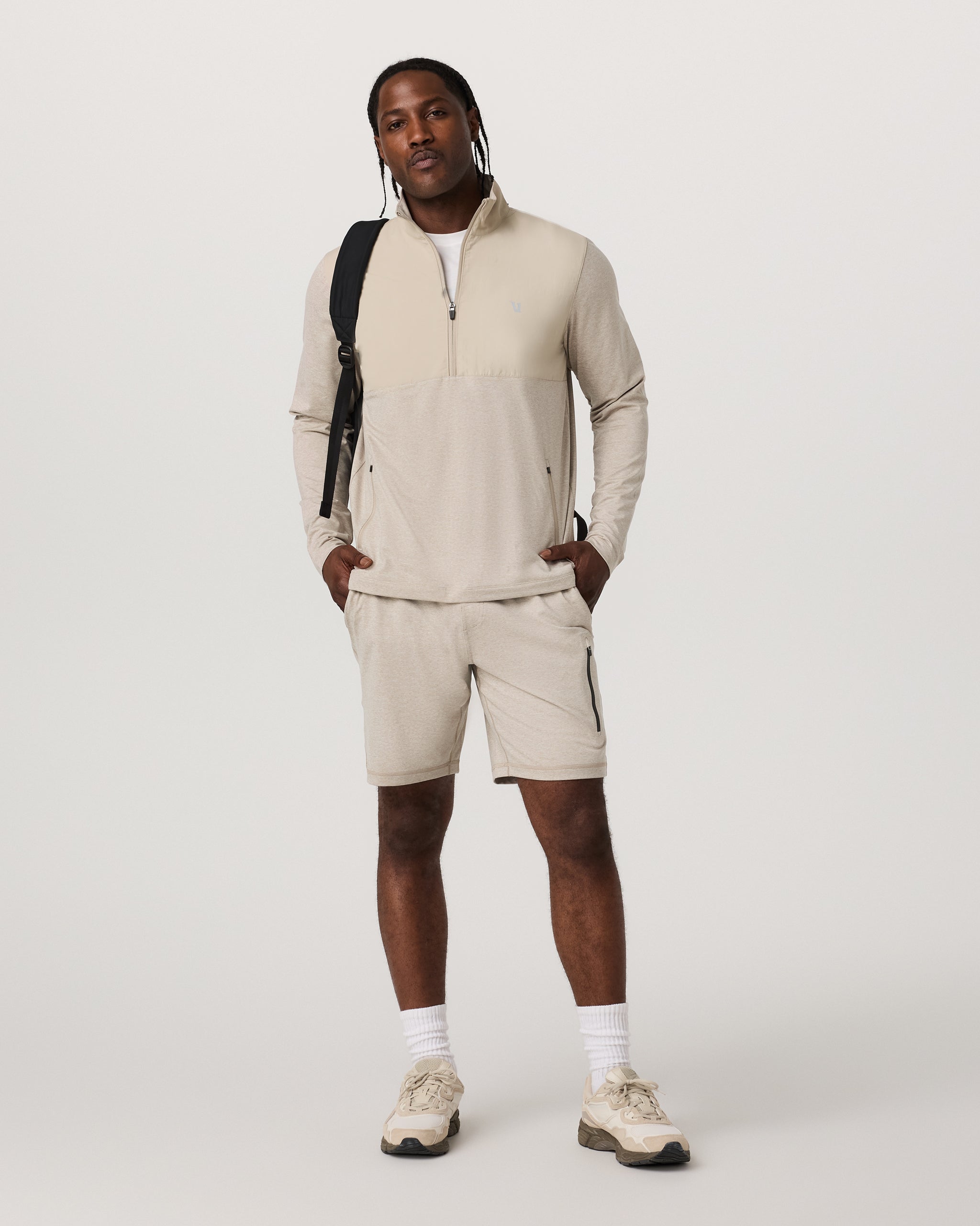 Sunday Element Half Zip | Toast Heather