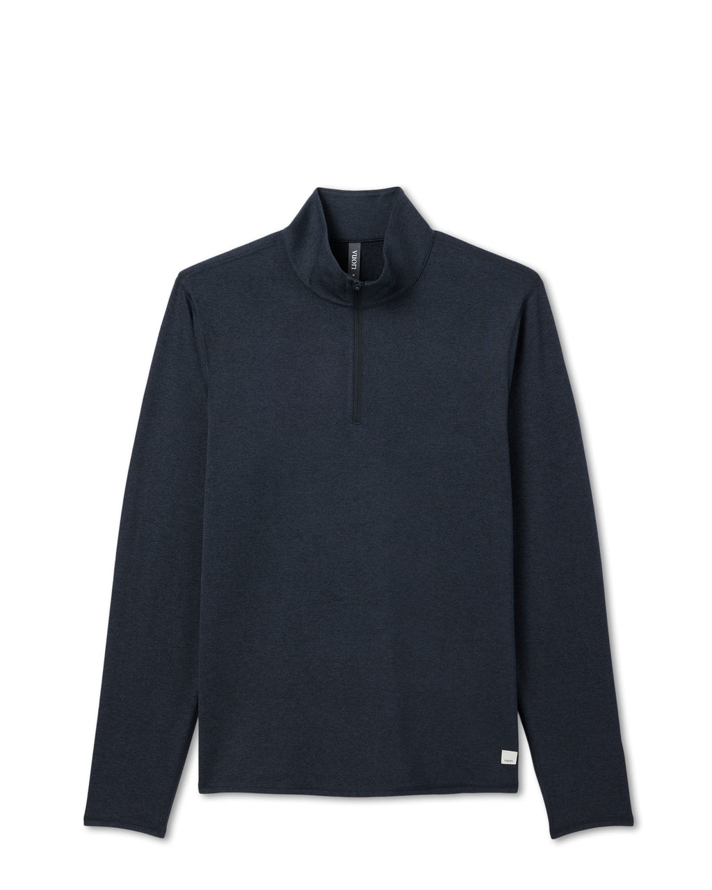 Ponto Half Zip Mock Neck | Ink Heather