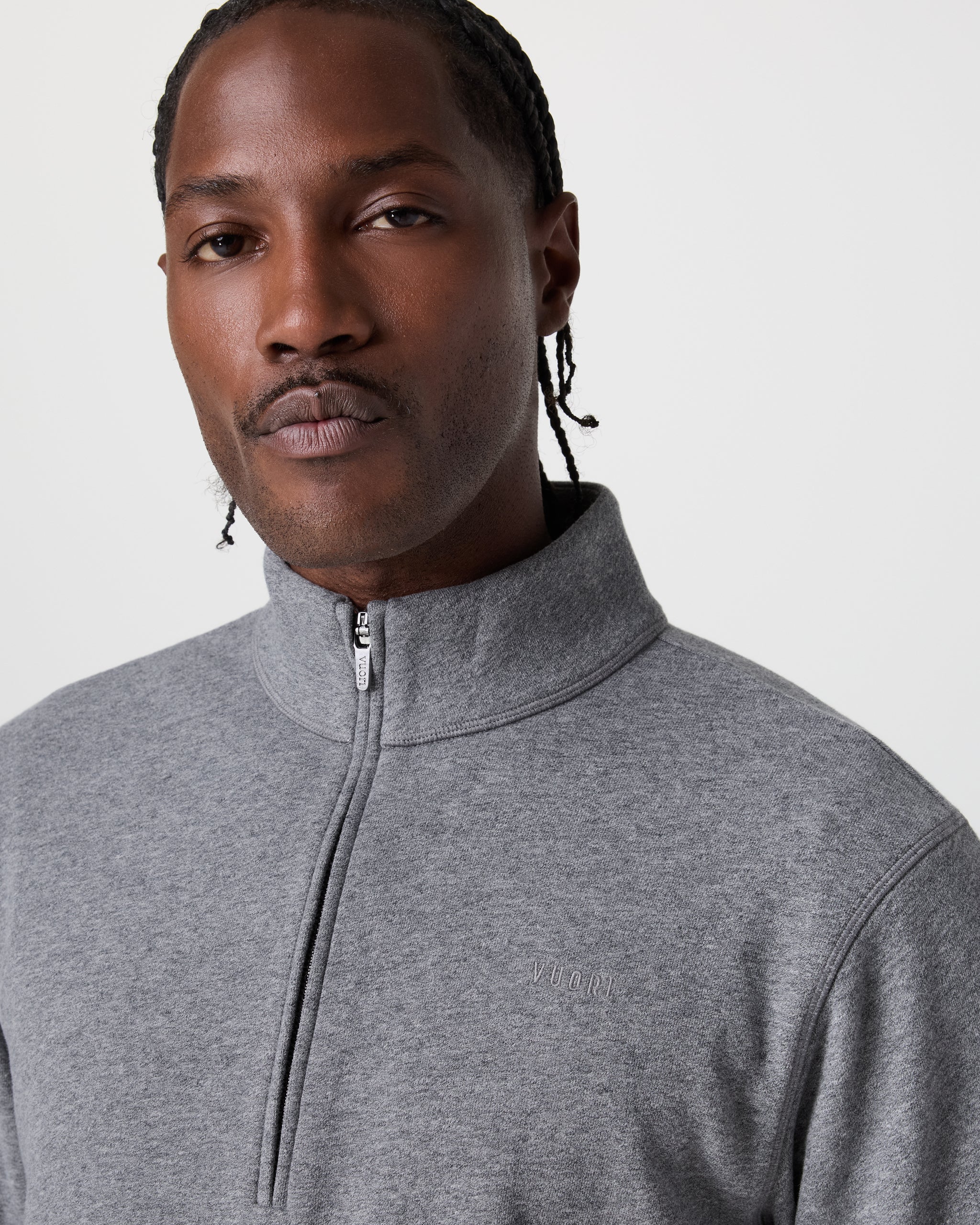 Cypress 1/4 Zip 2.0 | Heather Grey