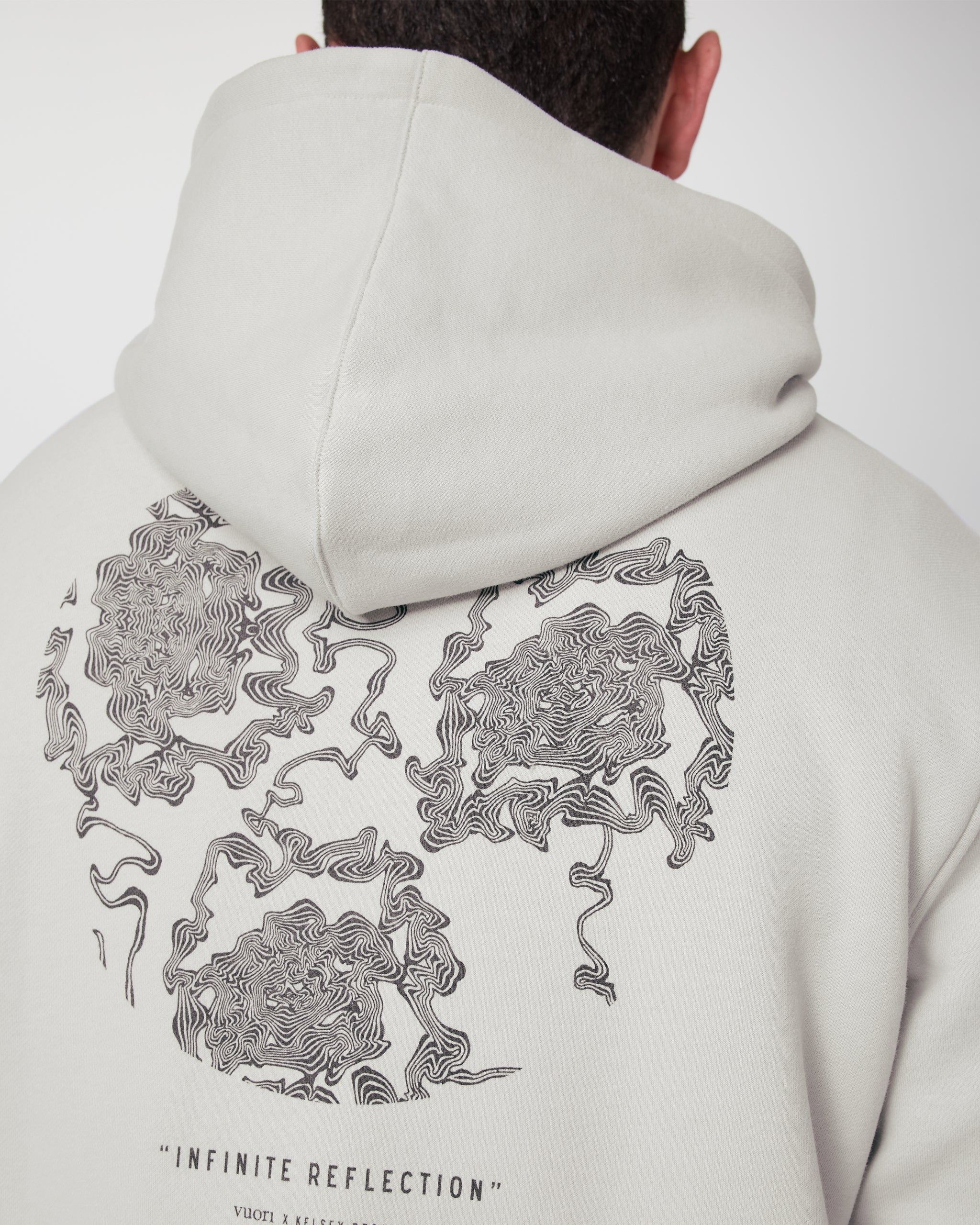 Seaside Pullover Hoodie - Vuori x Kelsey Brookes | Winter Grey