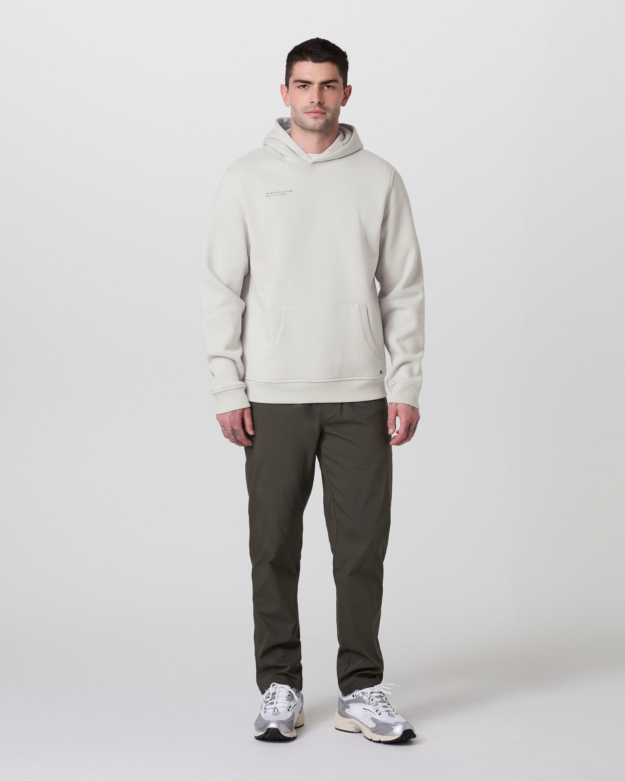 Seaside Pullover Hoodie - Vuori x Kelsey Brookes | Winter Grey