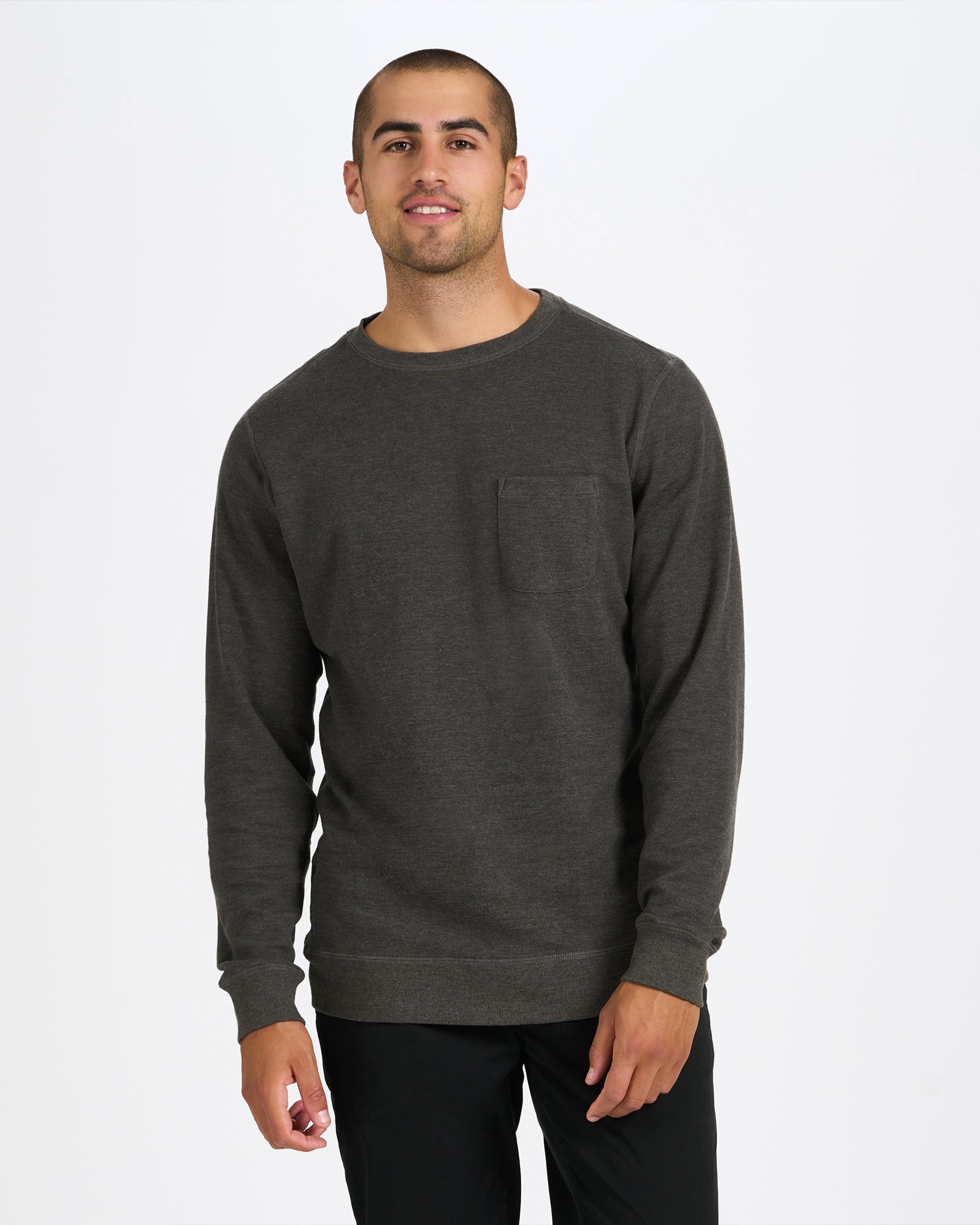 Jeffreys Pullover | Oregano Heather