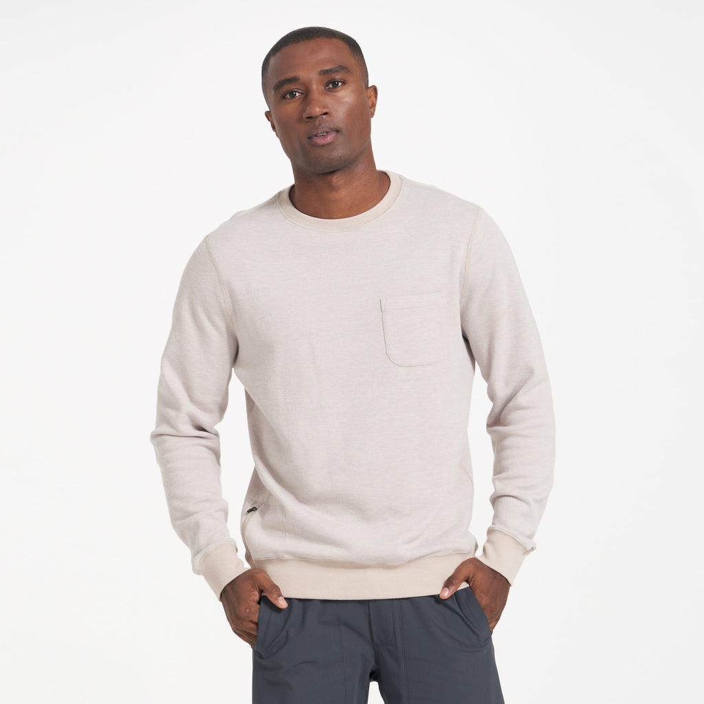 Jeffreys Pullover | Oyster Heather