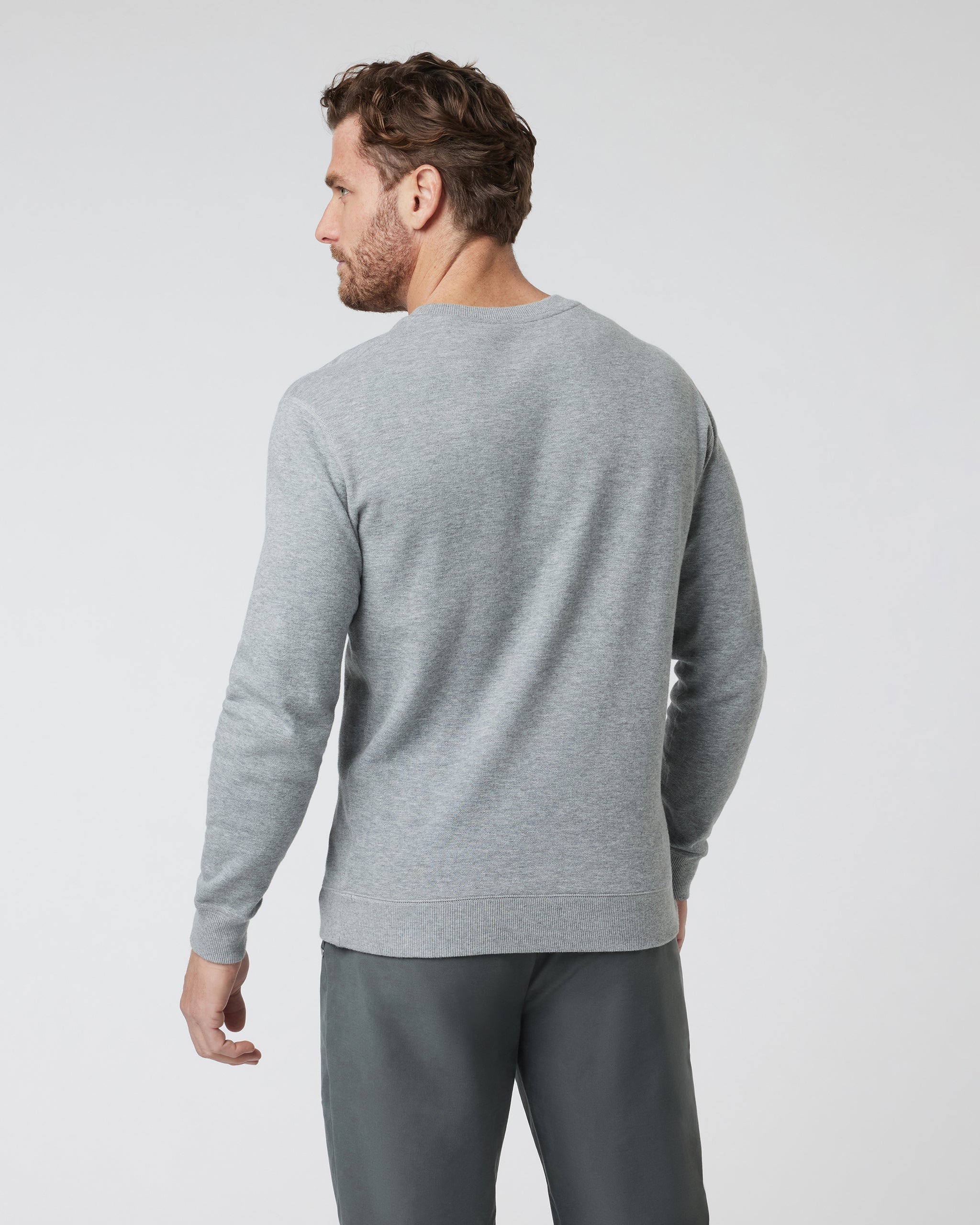 Jeffreys Pullover | Heather Grey