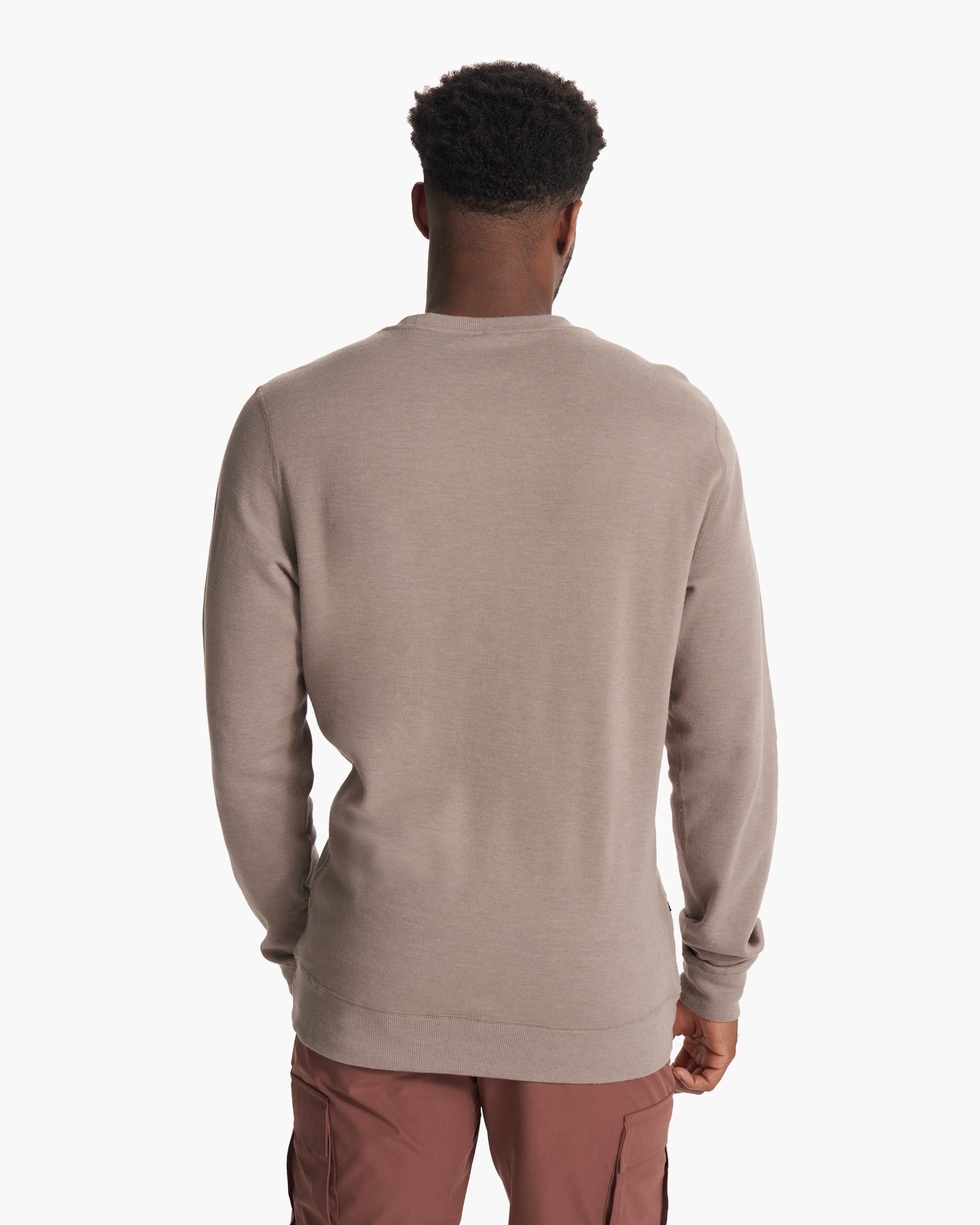Jeffreys Pullover | Walnut Heather