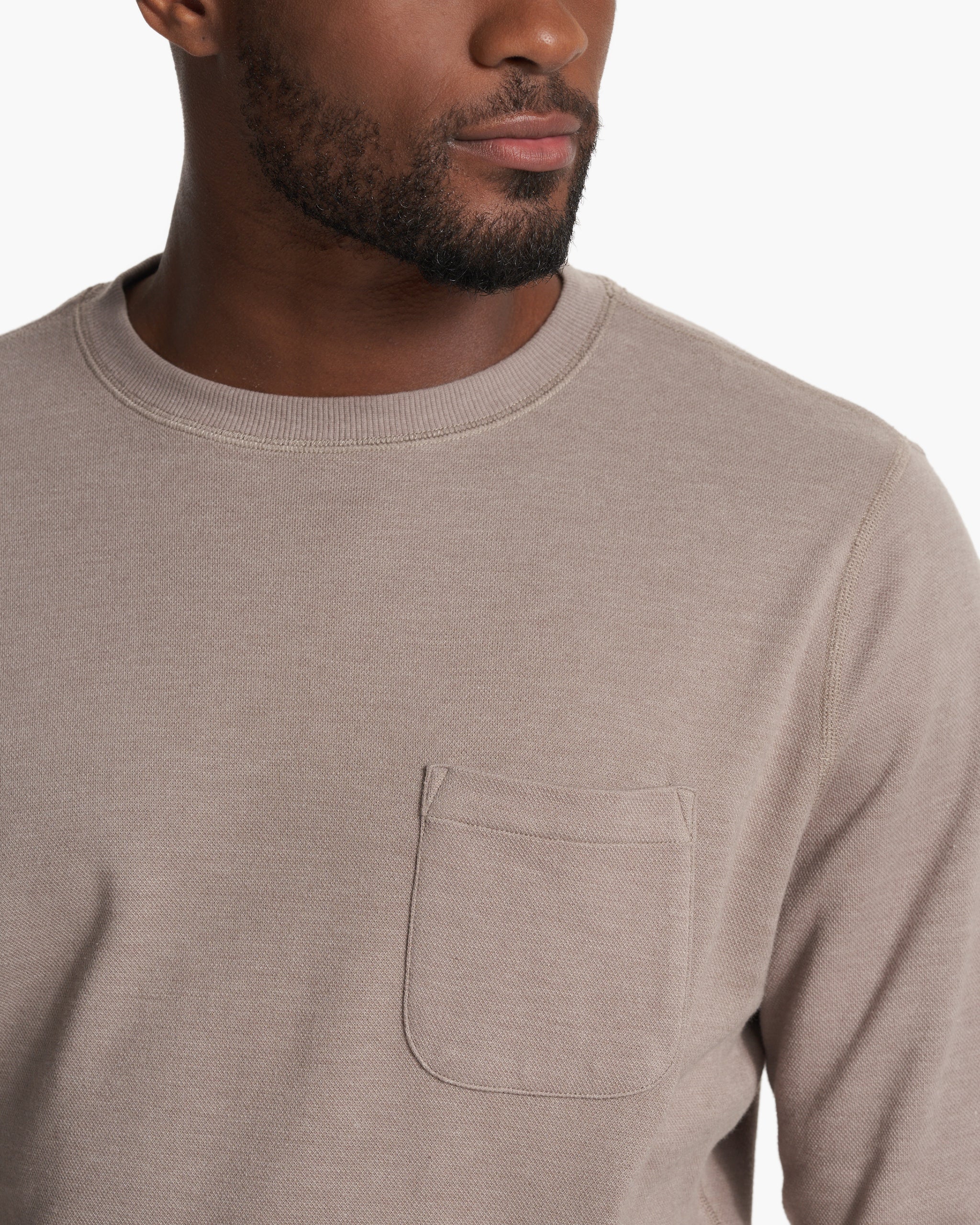 Jeffreys Pullover | Walnut Heather