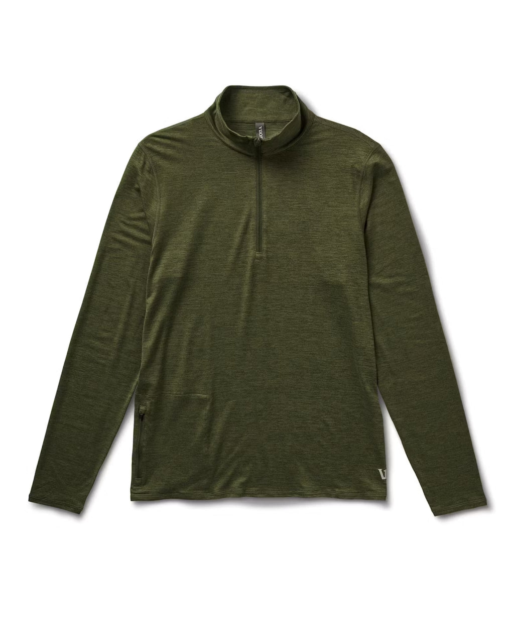Ease Performance Half Zip | Forest Heather