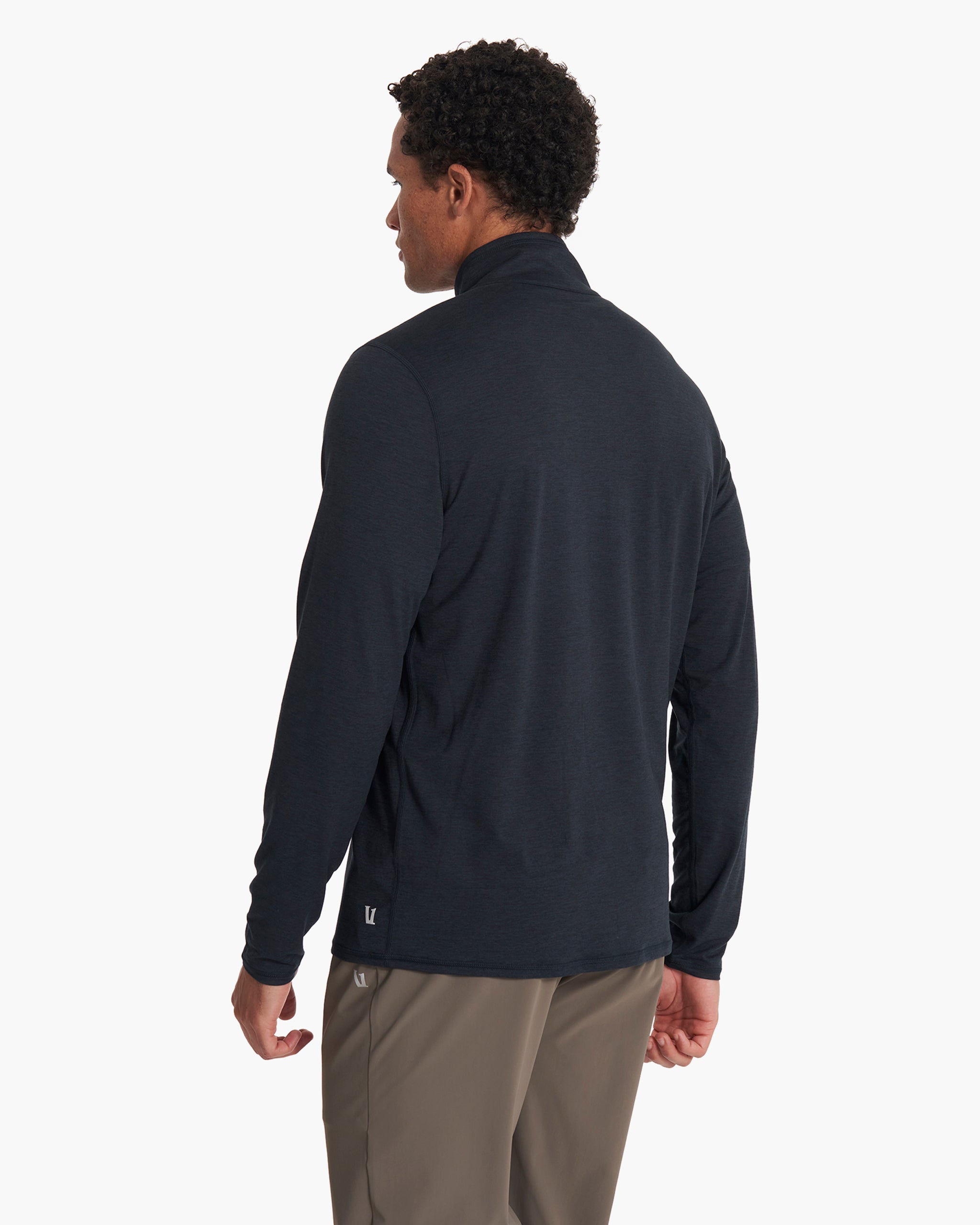Ease Performance Half Zip | Ink Heather