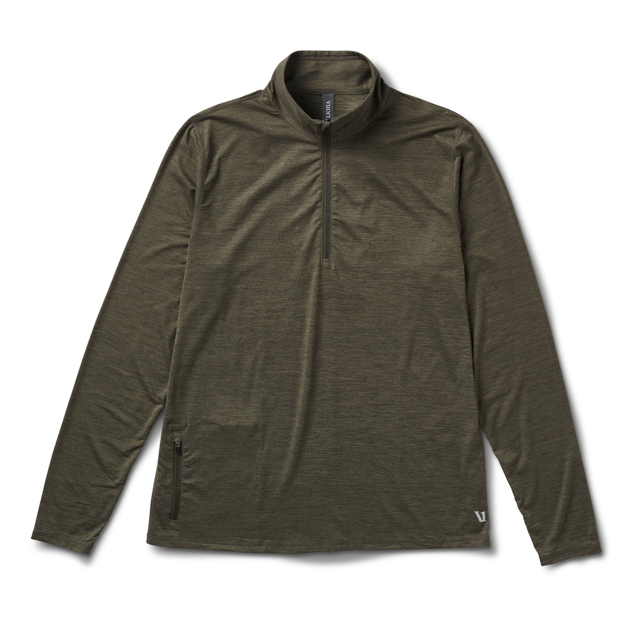 Ease Performance Half Zip | Oregano Heather