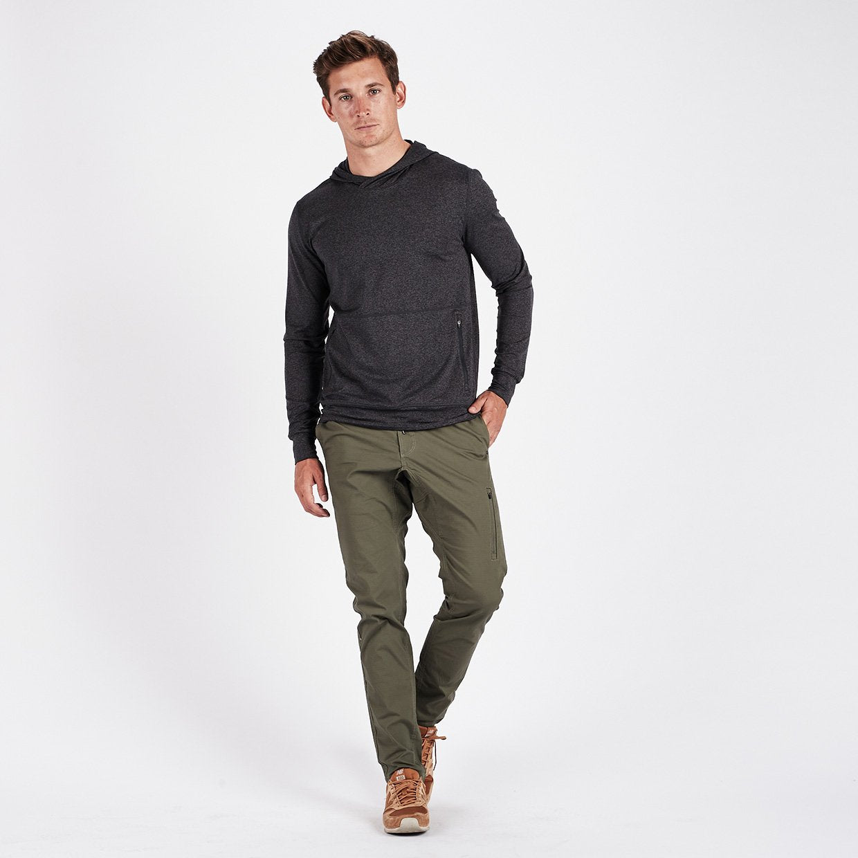Ponto Performance Pullover | Charcoal Heather