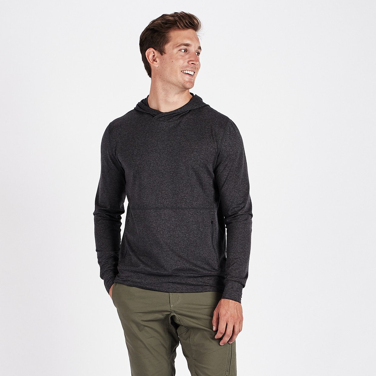 Ponto Performance Pullover | Charcoal Heather