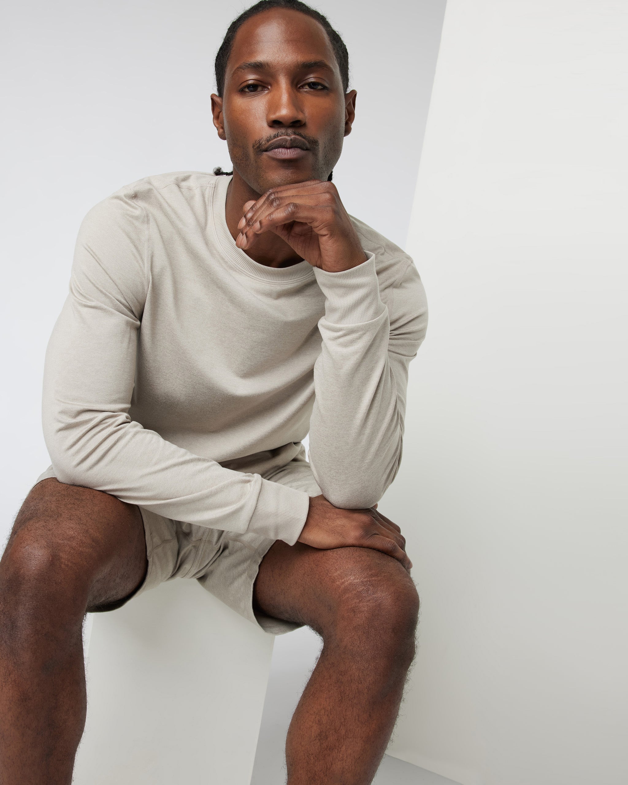 Ponto Performance Crew | Dark Salt Heather