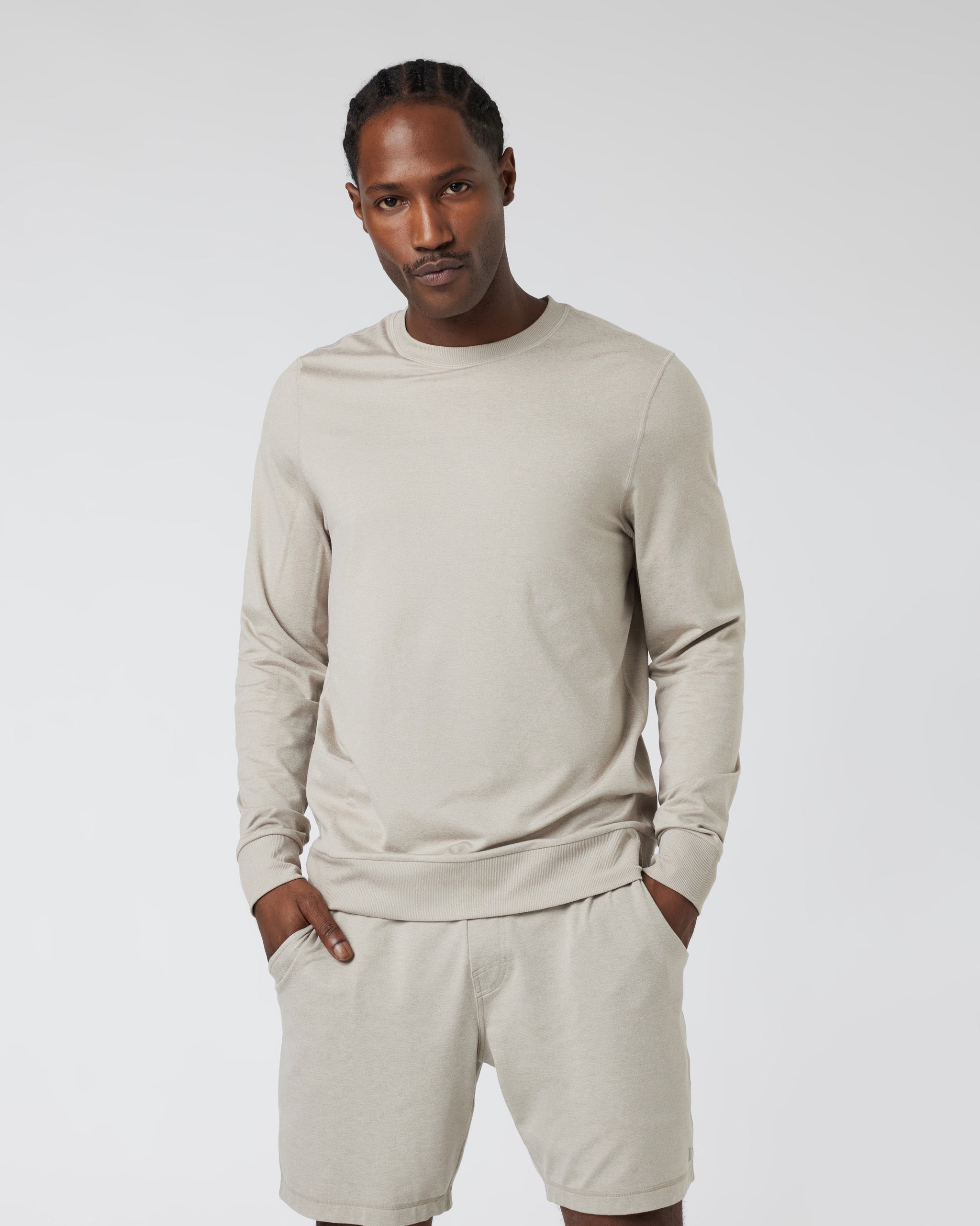 Ponto Performance Crew | Dark Salt Heather