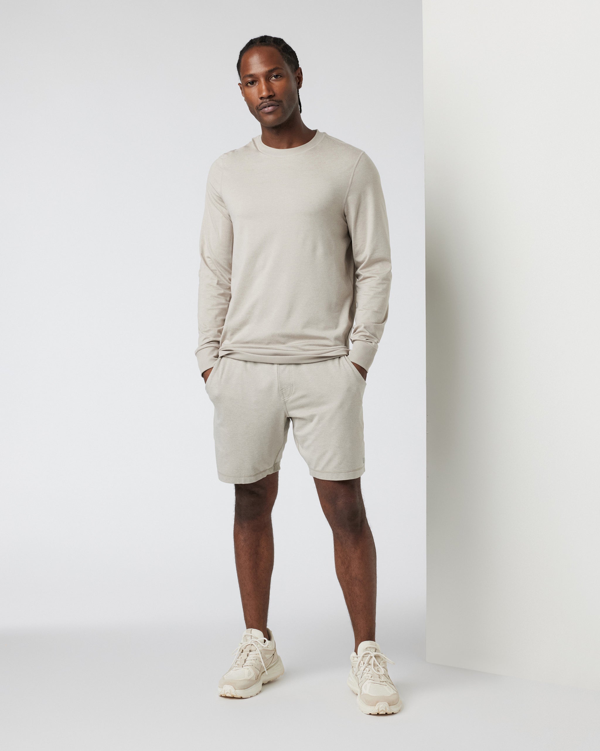 Ponto Performance Crew | Dark Salt Heather