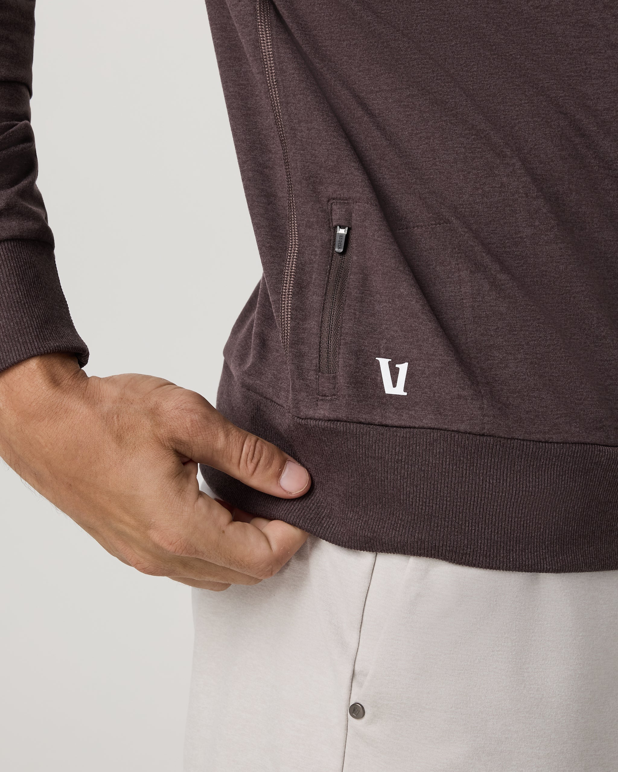 Ponto Performance Crew | Sangria Heather