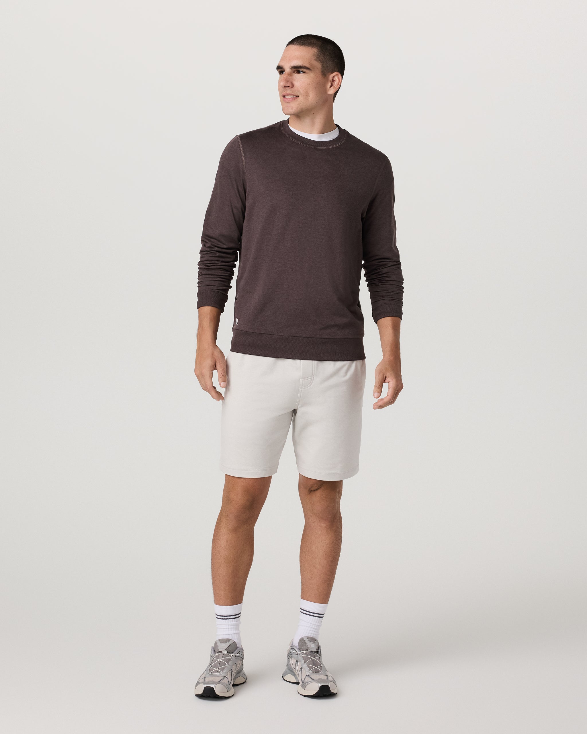 Ponto Performance Crew | Sangria Heather