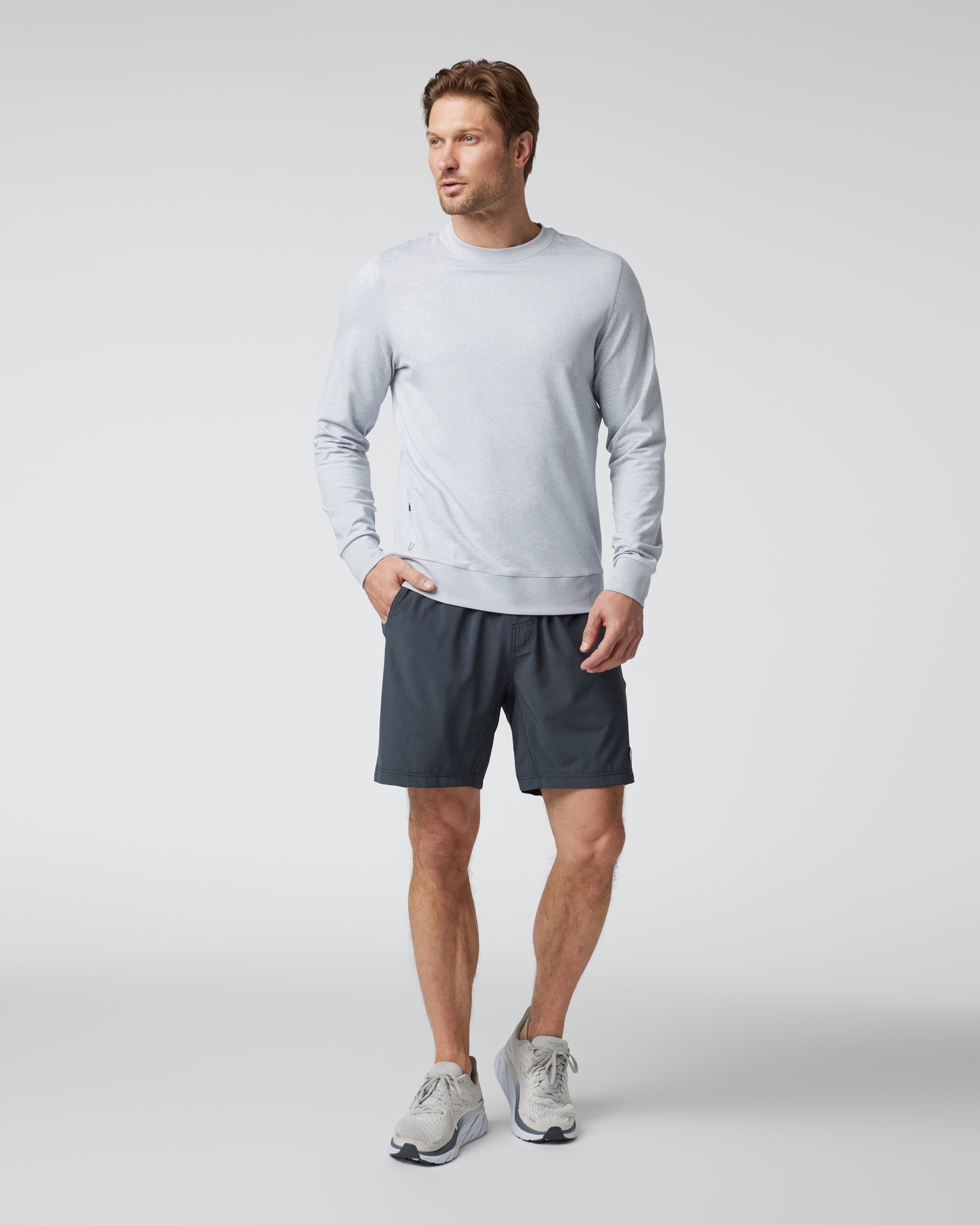 Ponto Performance Crew | Platinum Heather