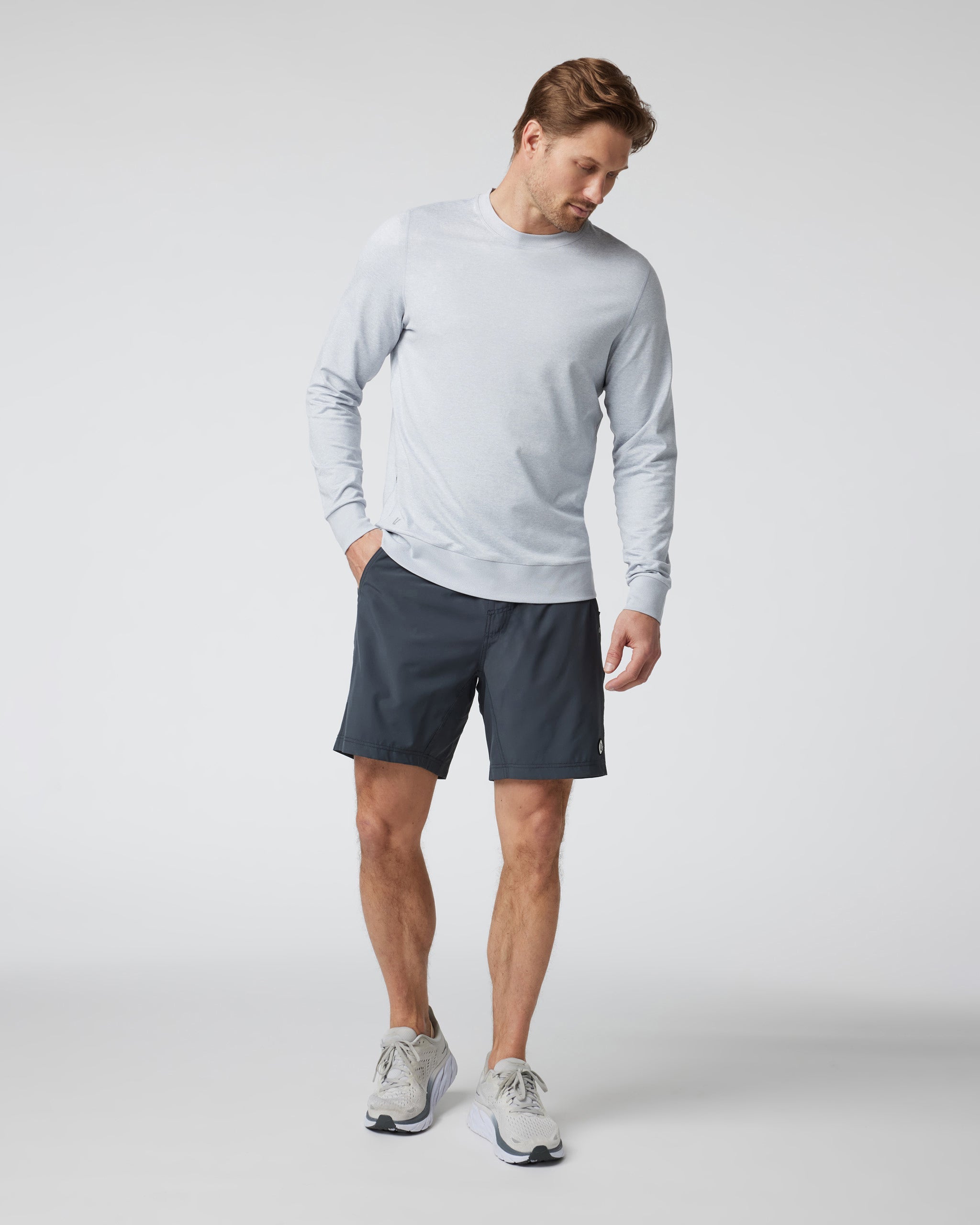 Ponto Performance Crew | Platinum Heather
