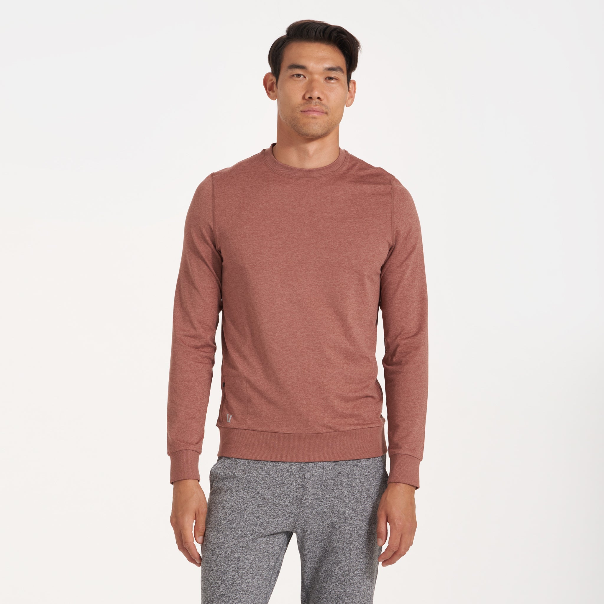 Ponto Performance Crew | Terracotta Heather