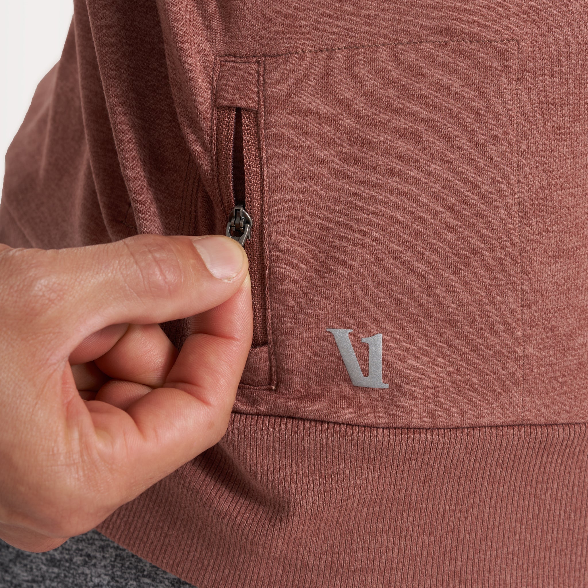 Ponto Performance Crew | Terracotta Heather