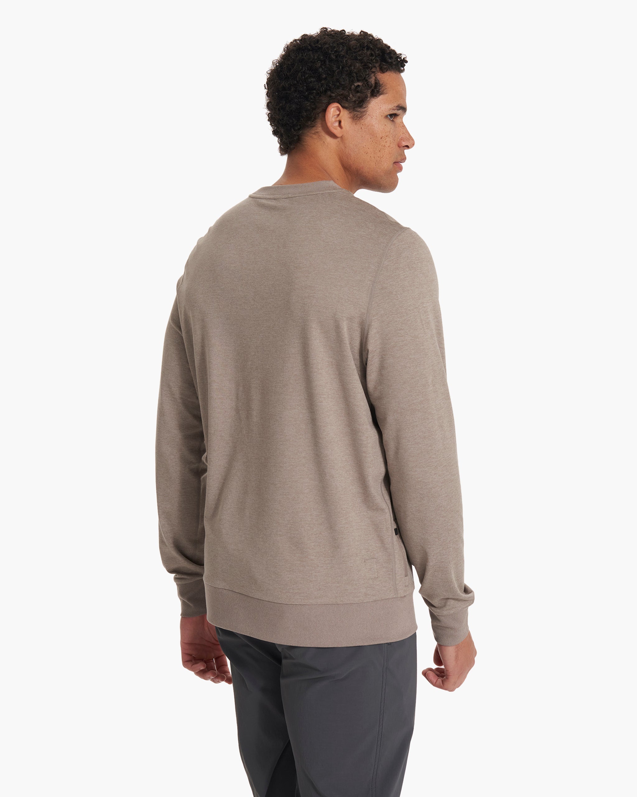Ponto Performance Crew | Walnut Heather