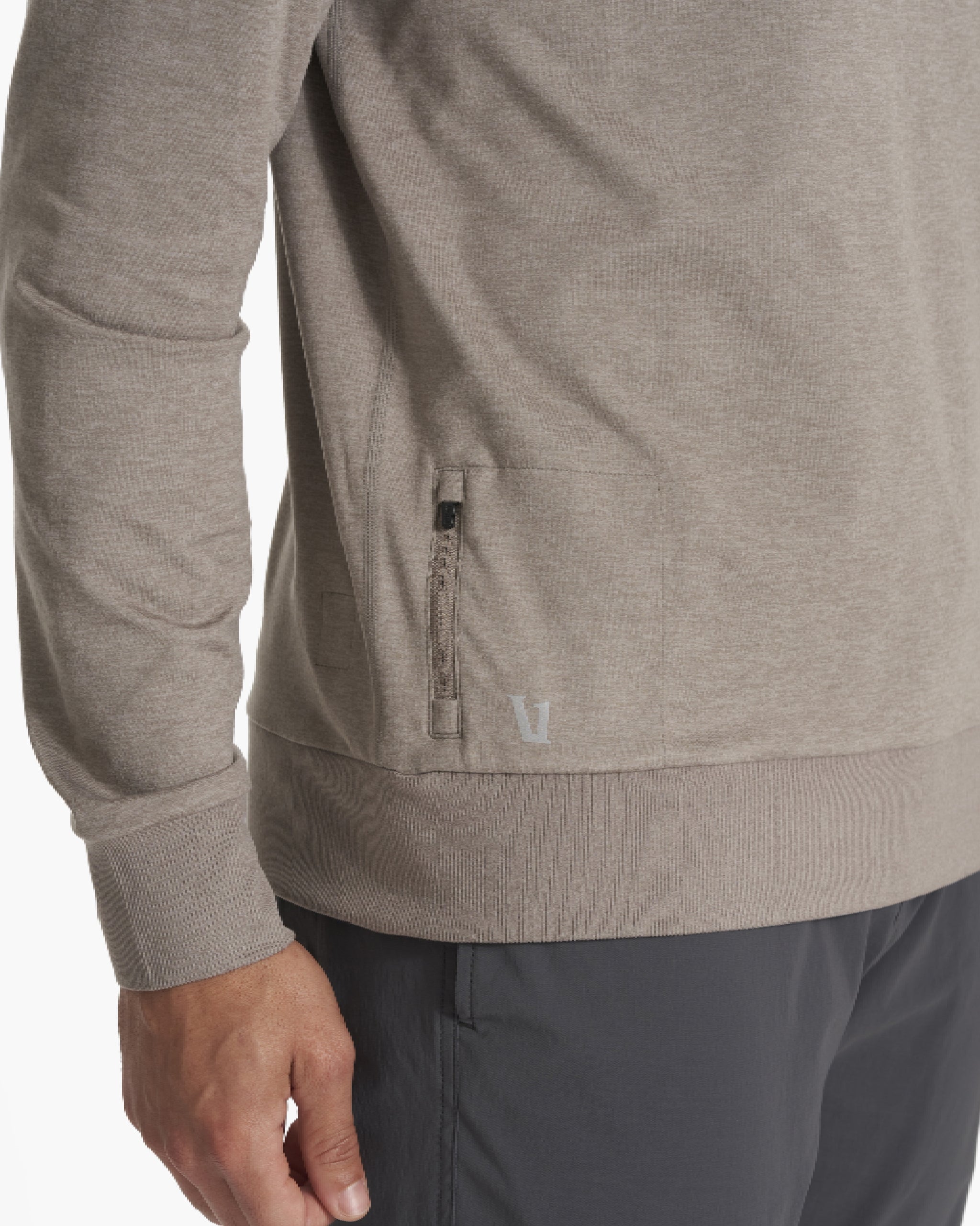 Ponto Performance Crew | Walnut Heather