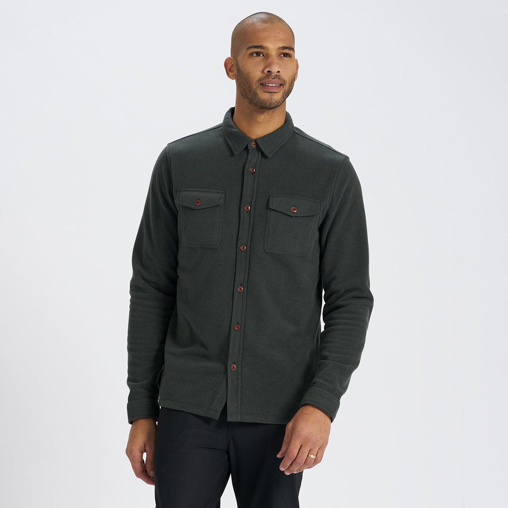 Aspen Shirt Jacket | Blackened Green