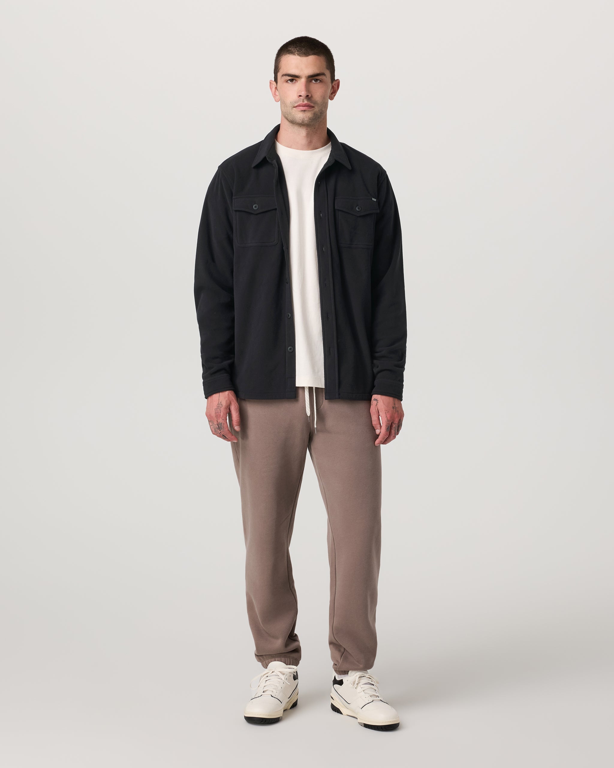 Aspen Shirt Jacket | Black