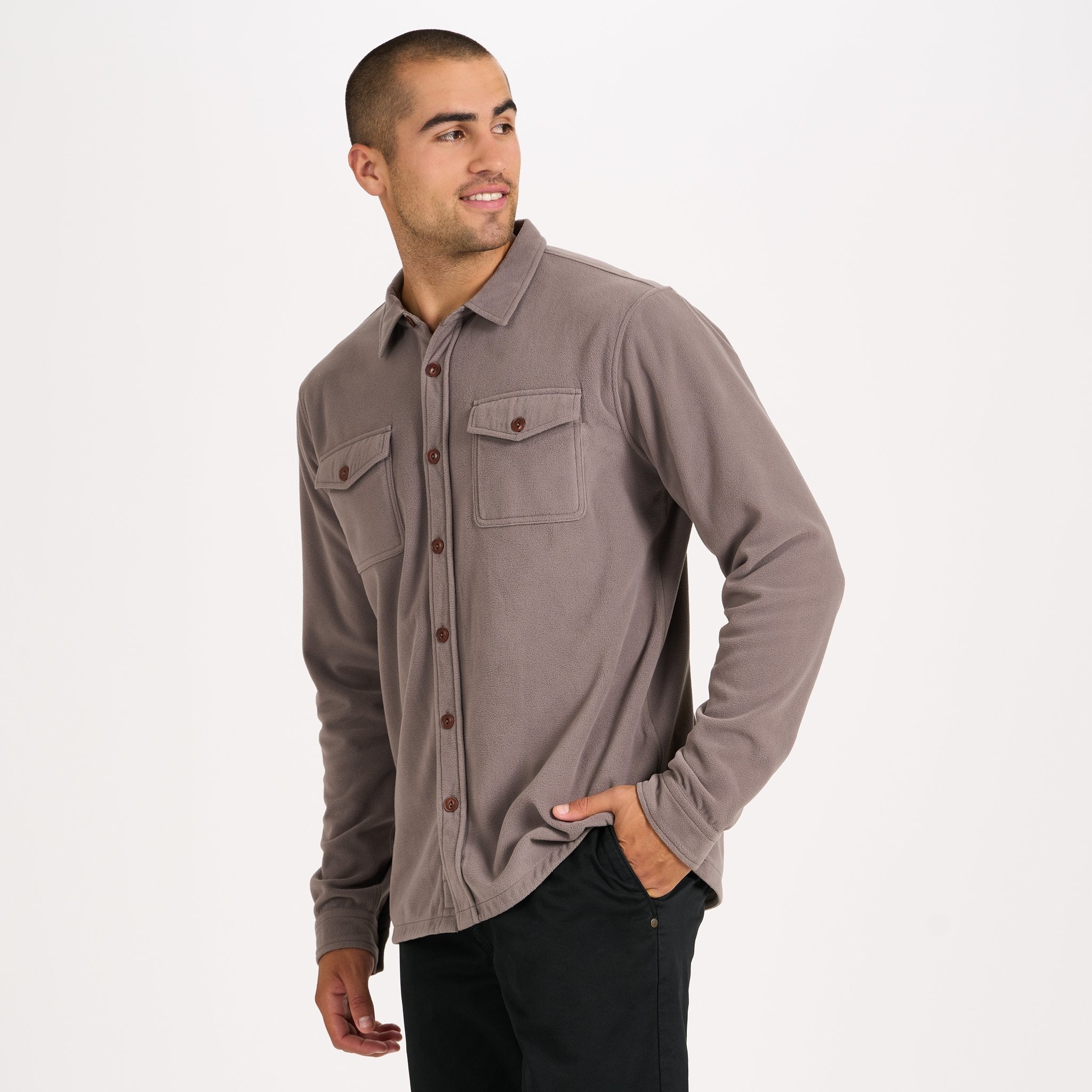 Aspen Shirt Jacket | Cocoa
