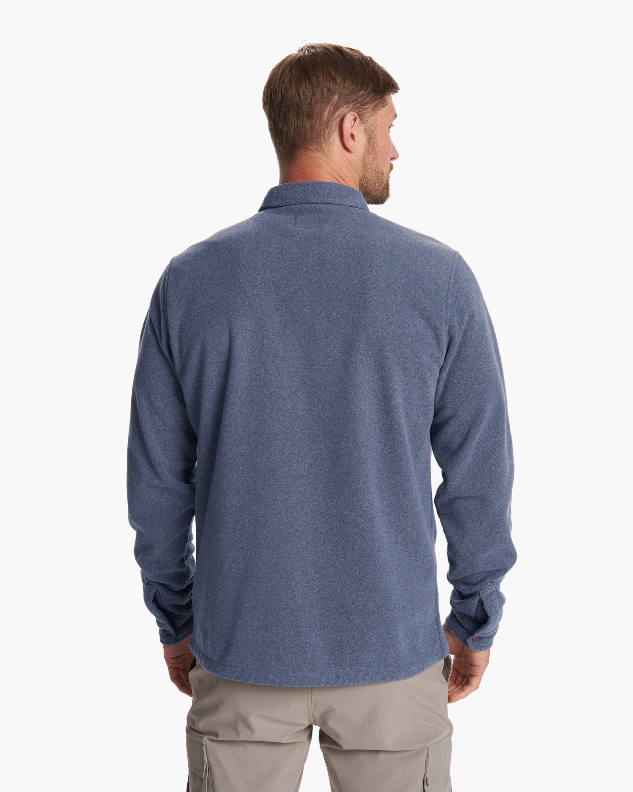 Aspen Shirt Jacket | Azure Heather