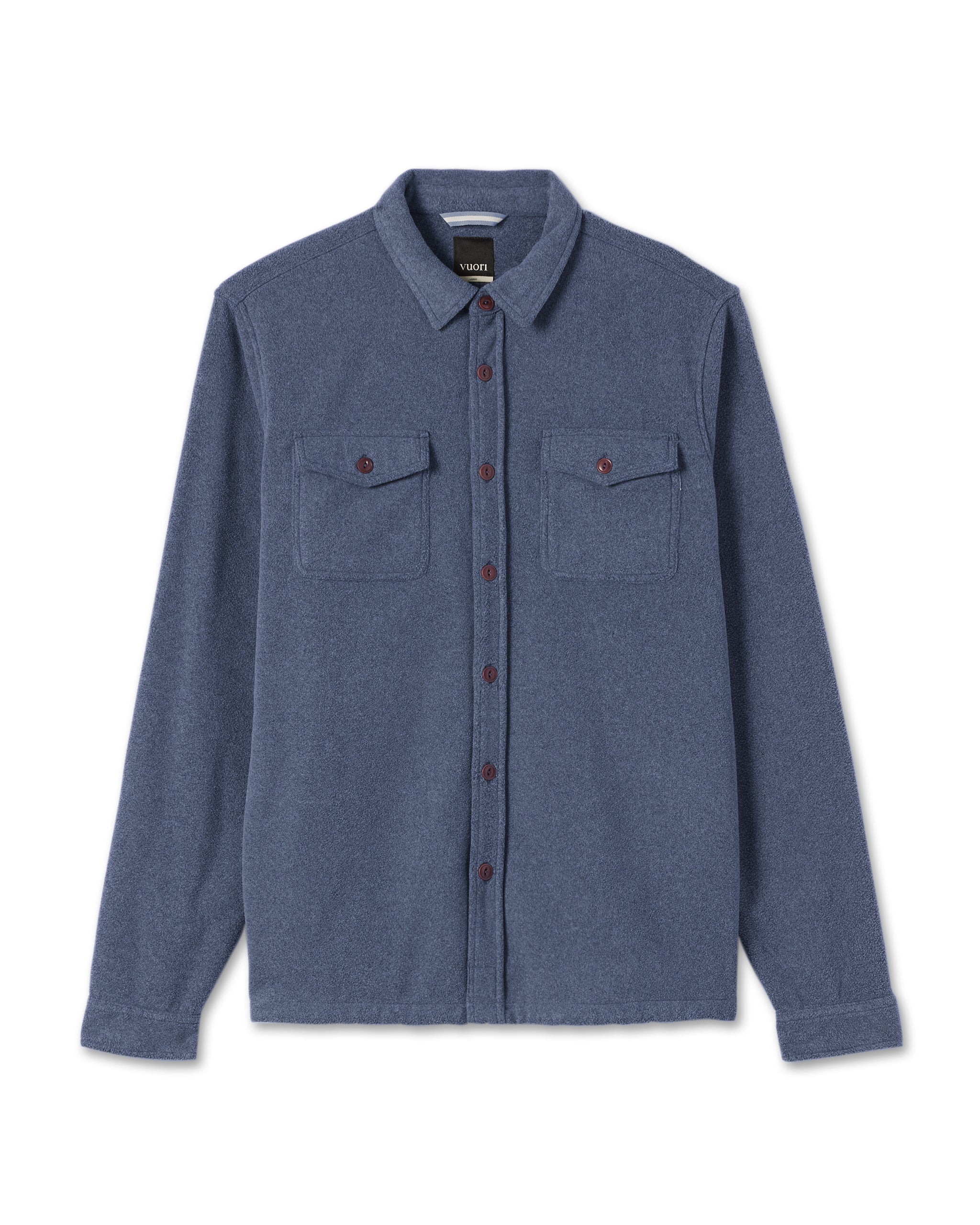 Aspen Shirt Jacket | Azure Heather