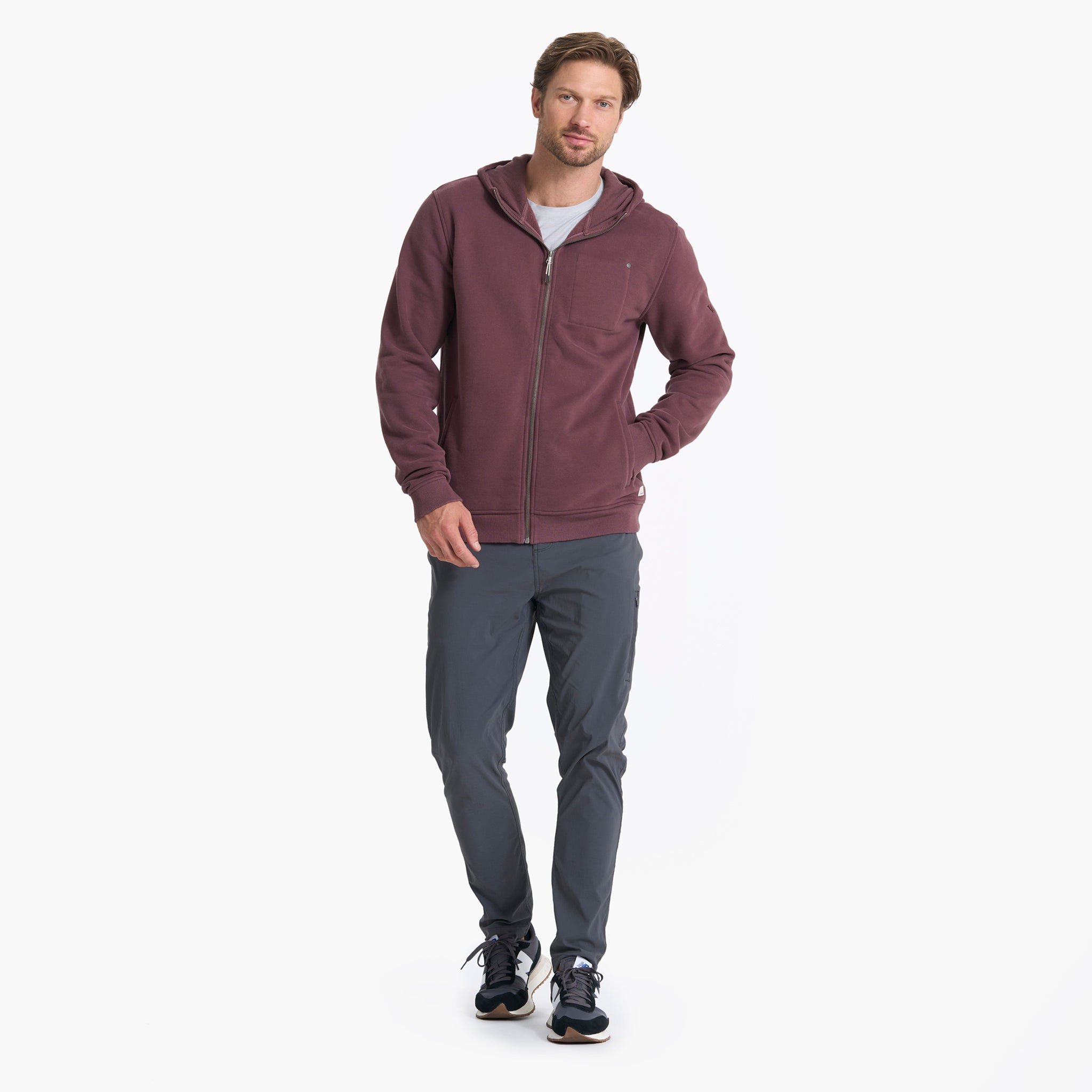 Seaside Hoodie | Chestnut