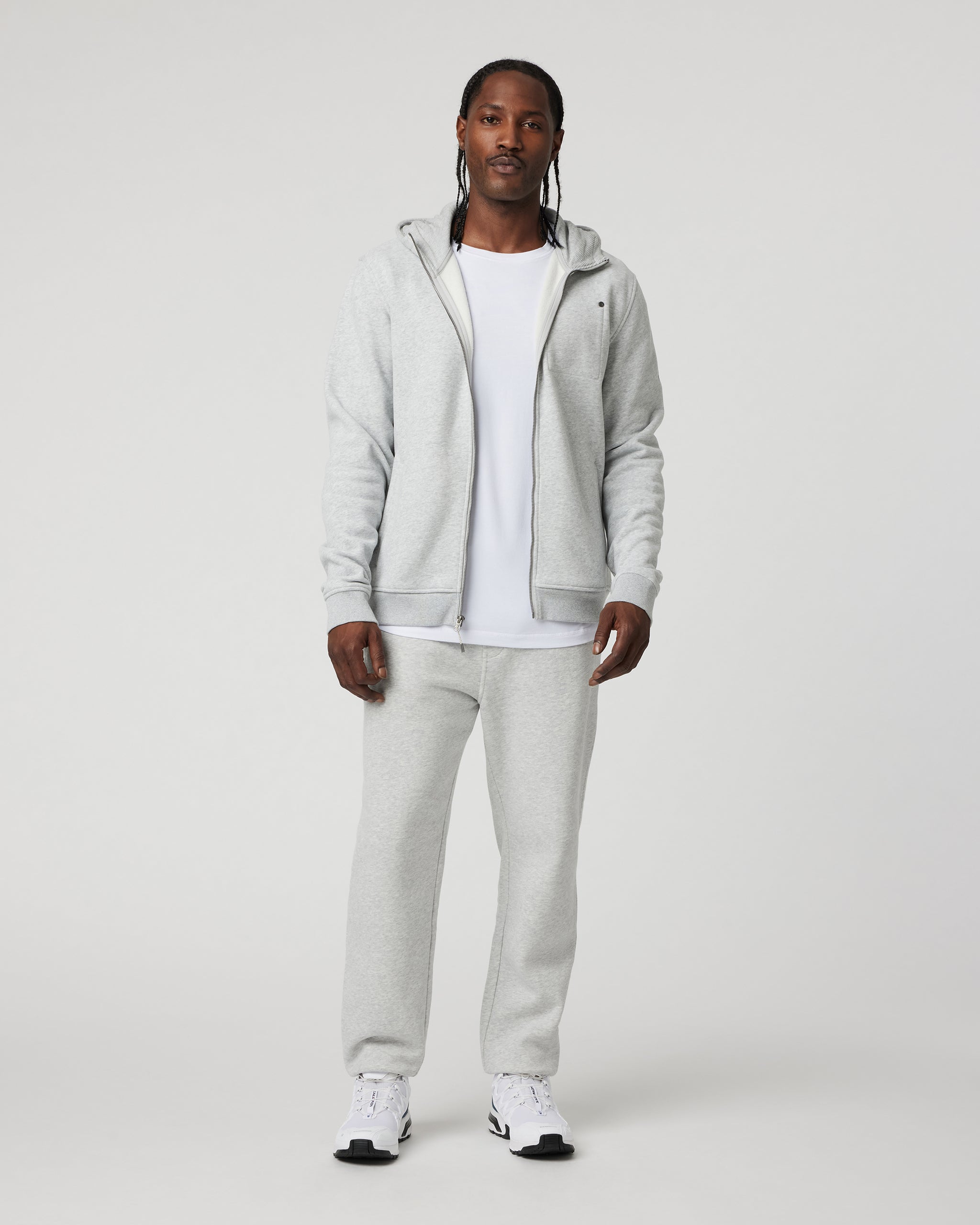Seaside Hoodie | Light Heather Grey