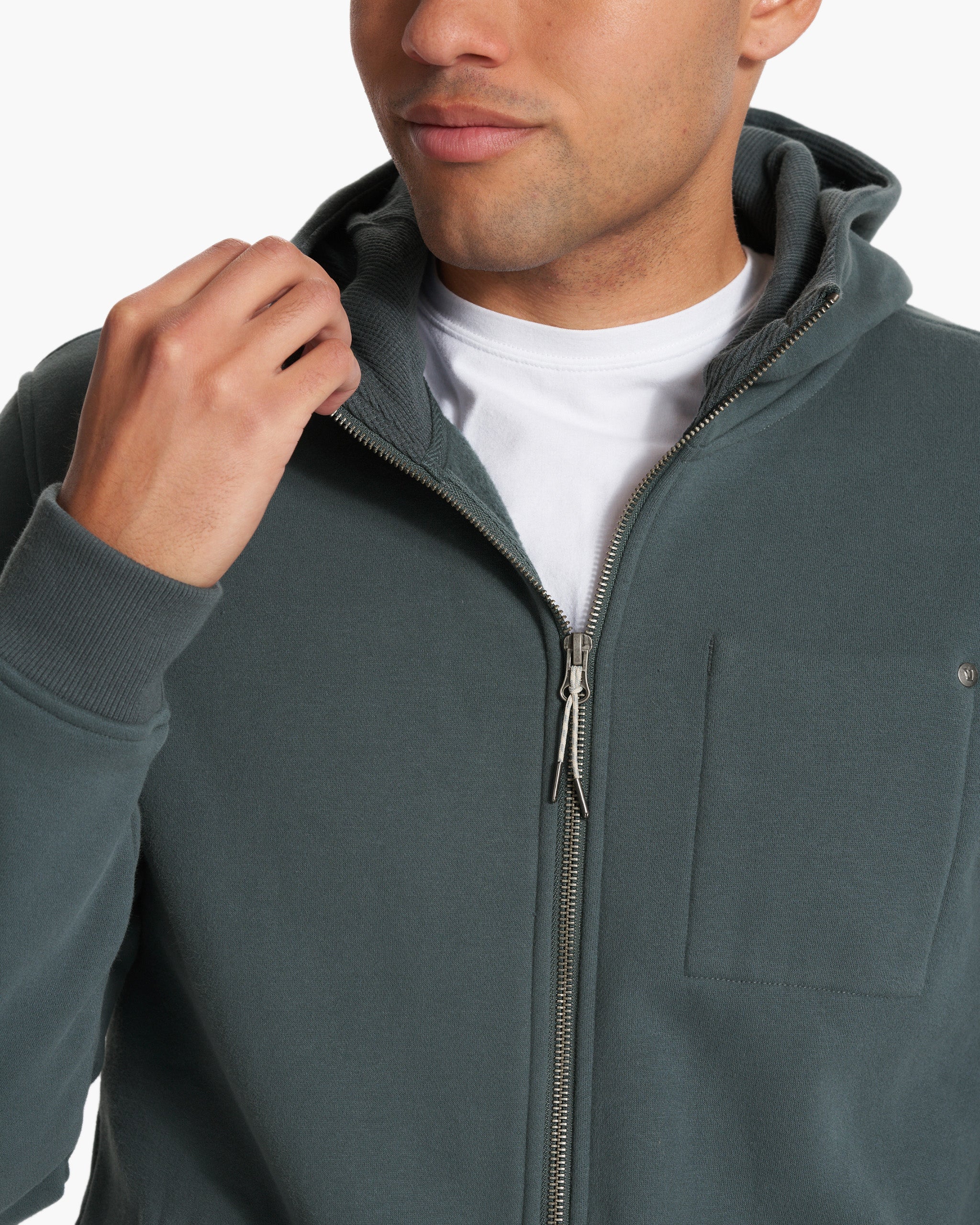 Seaside Hoodie | Smoked Beryl