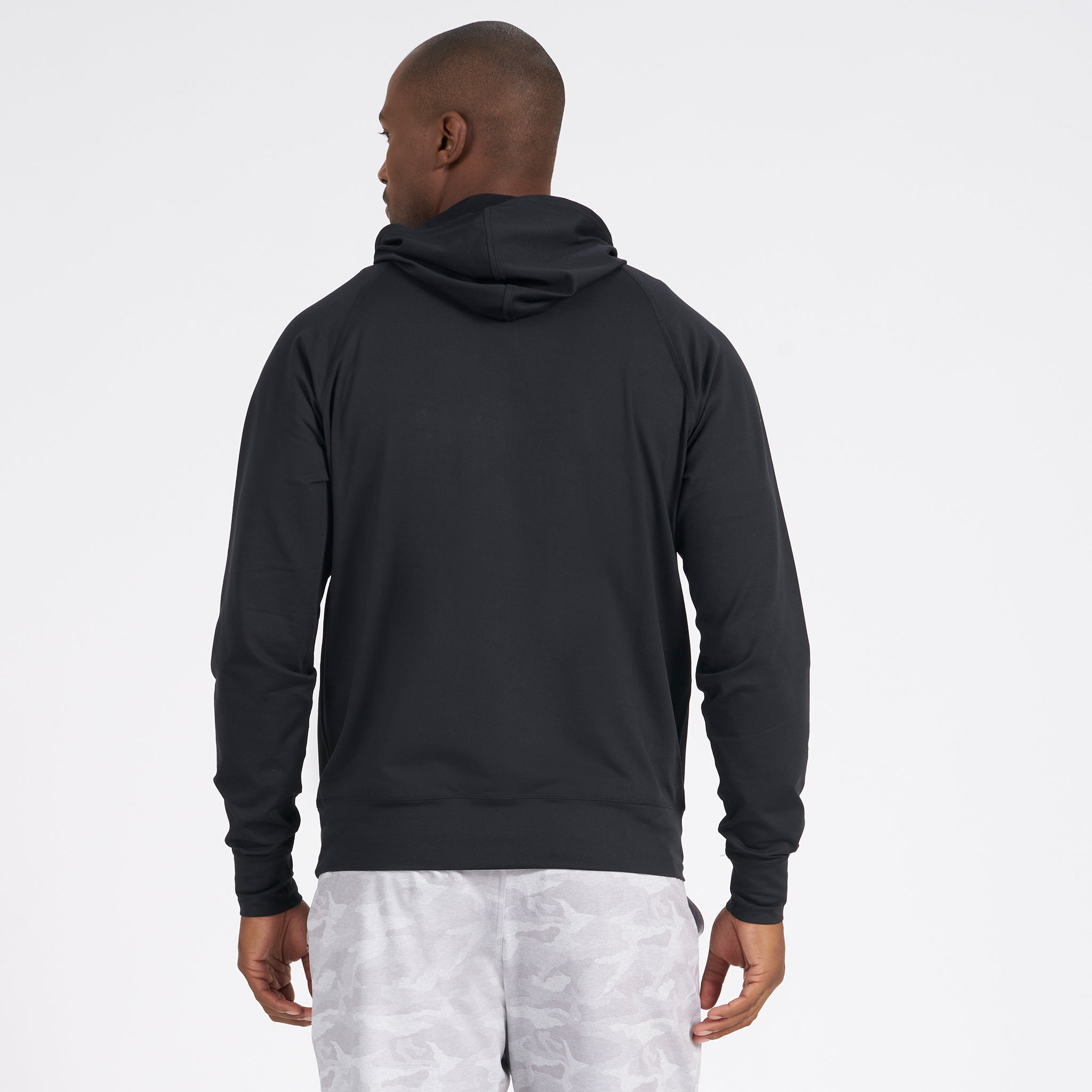 Ponto Performance Half Zip Hoodie | Black