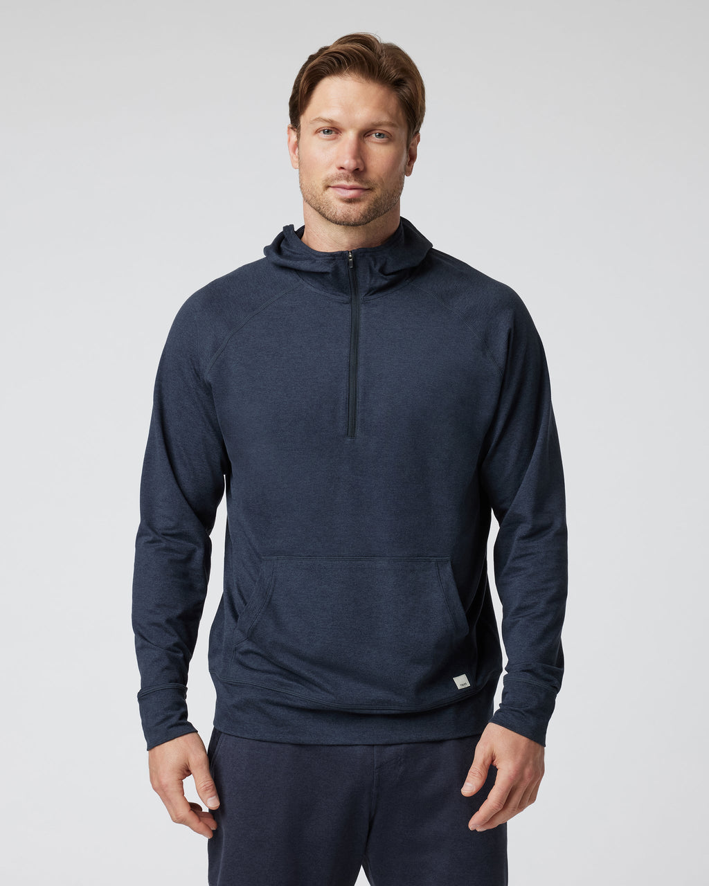 Ponto Performance Half Zip Hoodie | Midnight Heather