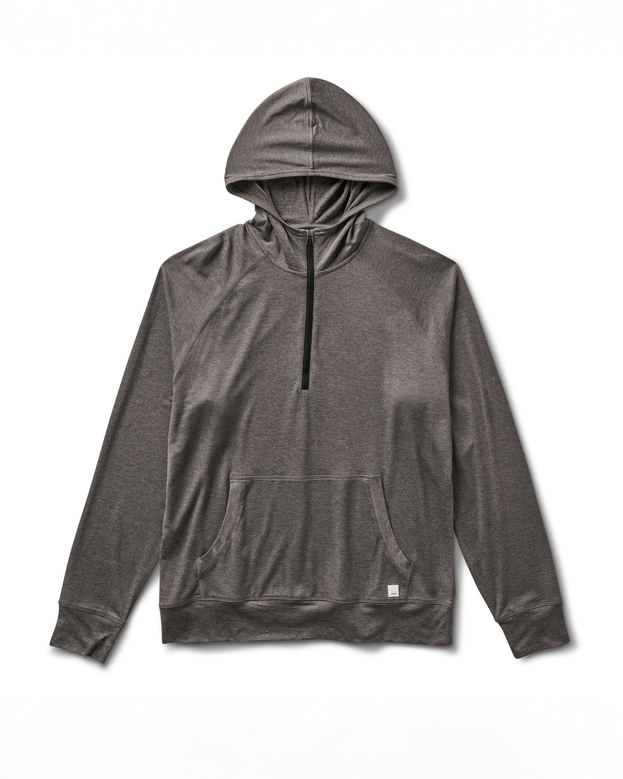 Ponto Performance Half Zip Hoodie | Smoke Heather