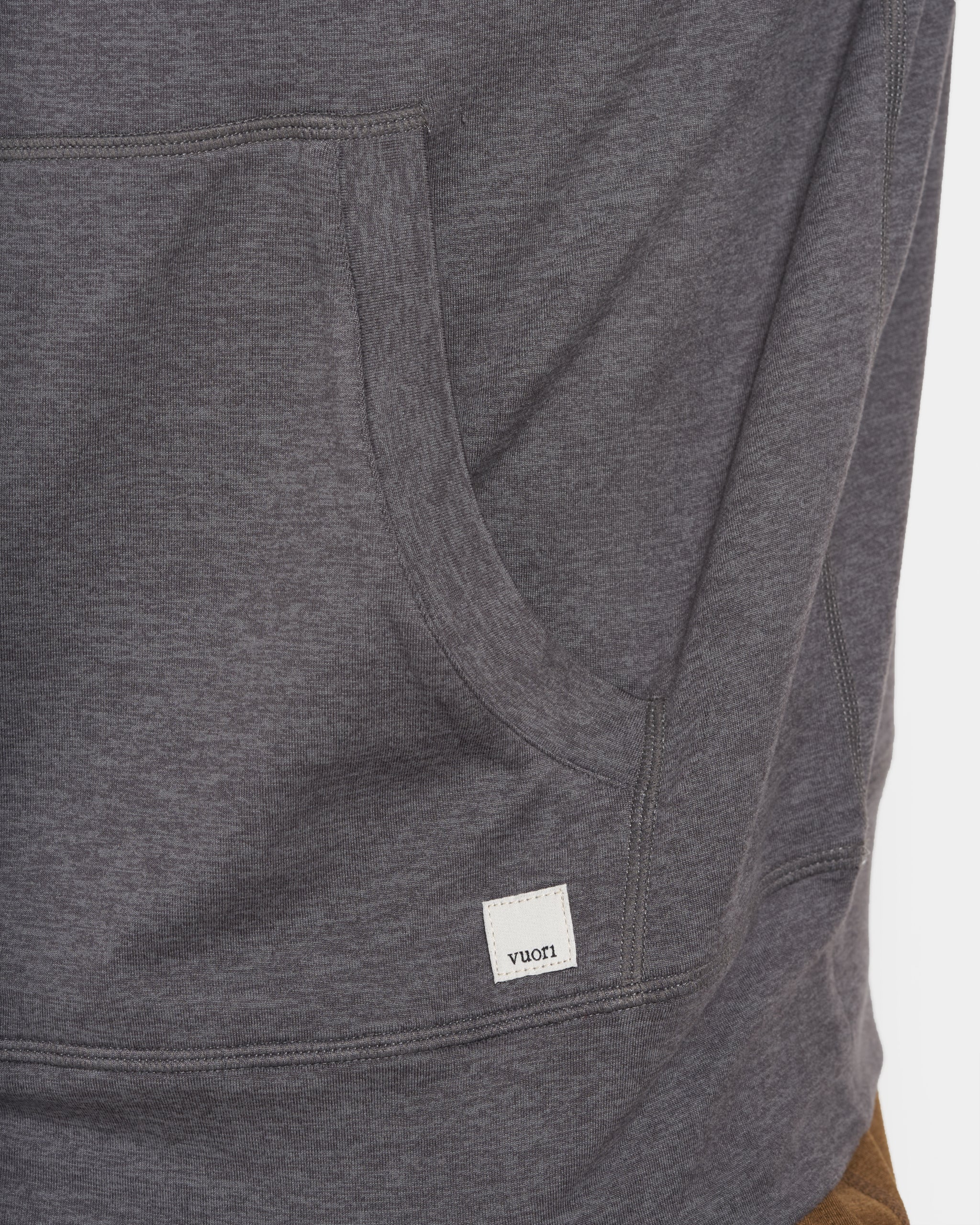 Ponto Performance Half Zip Hoodie | Smoke Heather