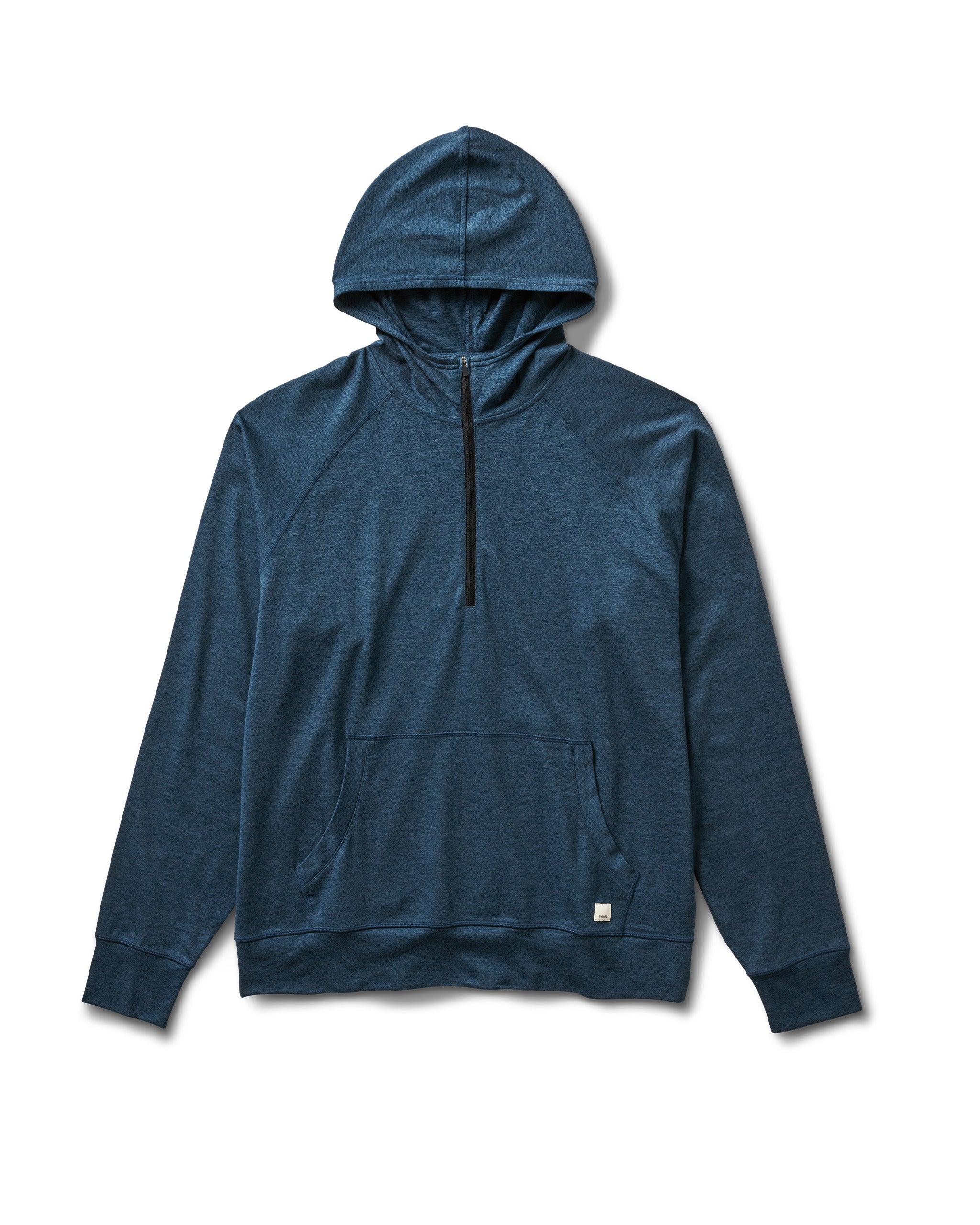 Ponto Performance Half Zip Hoodie | Indigo Heather