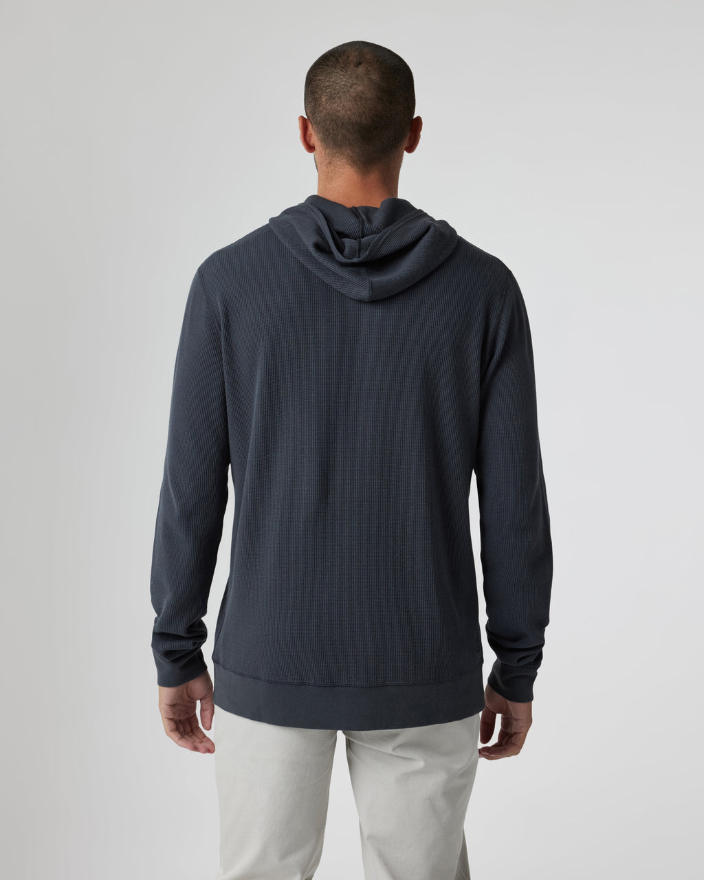 Waffle Hoodie | Navy