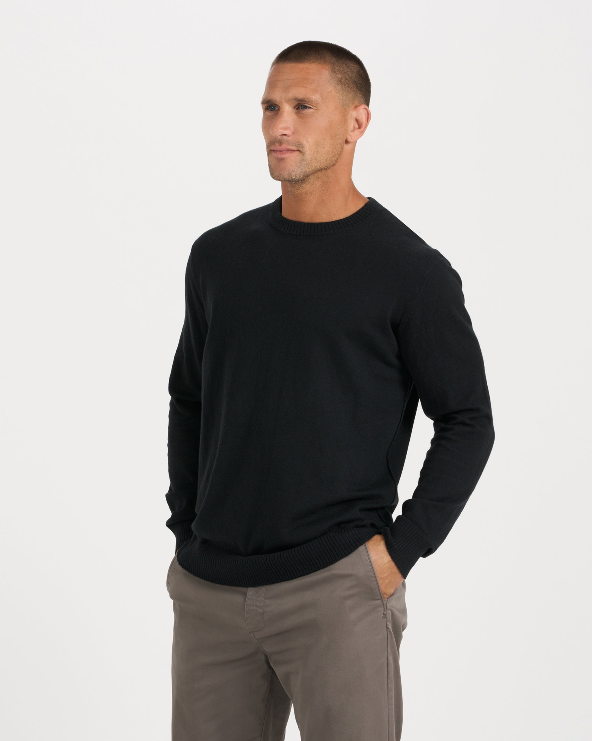 Fluent Sweater | Black