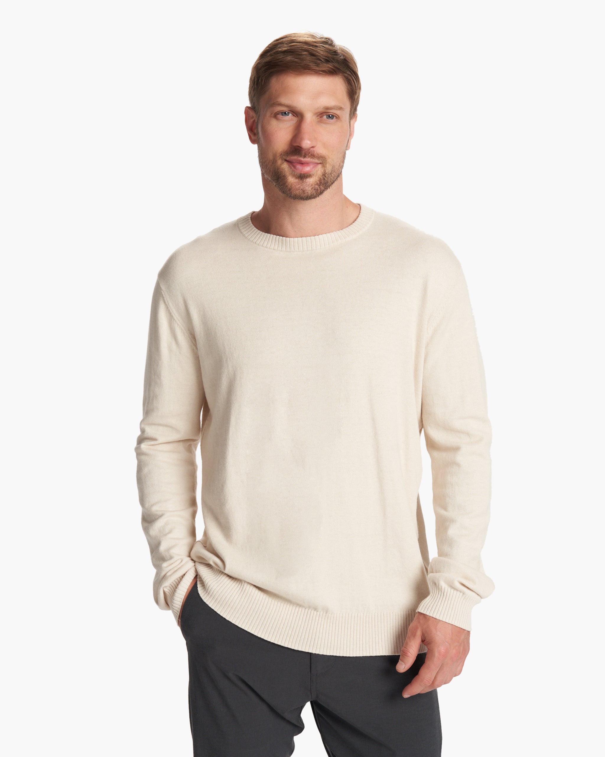 Fluent Sweater | Bone