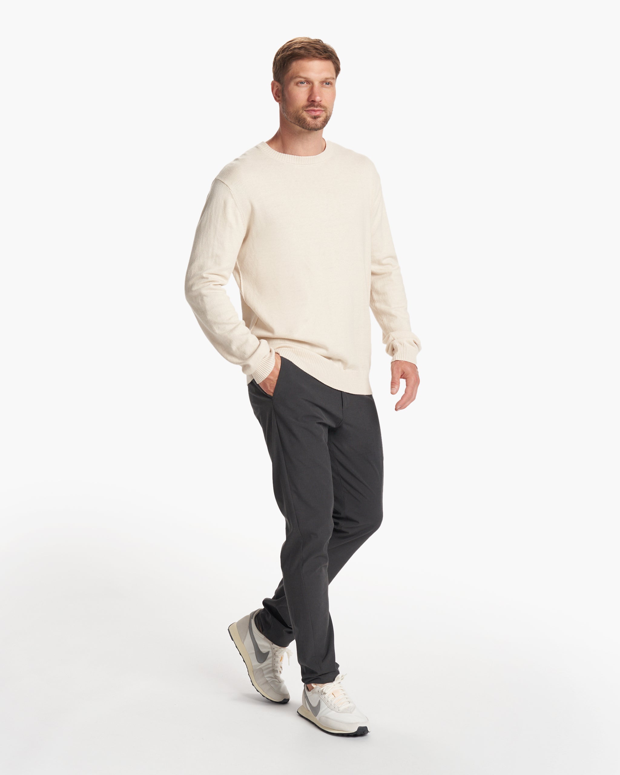 Fluent Sweater | Bone