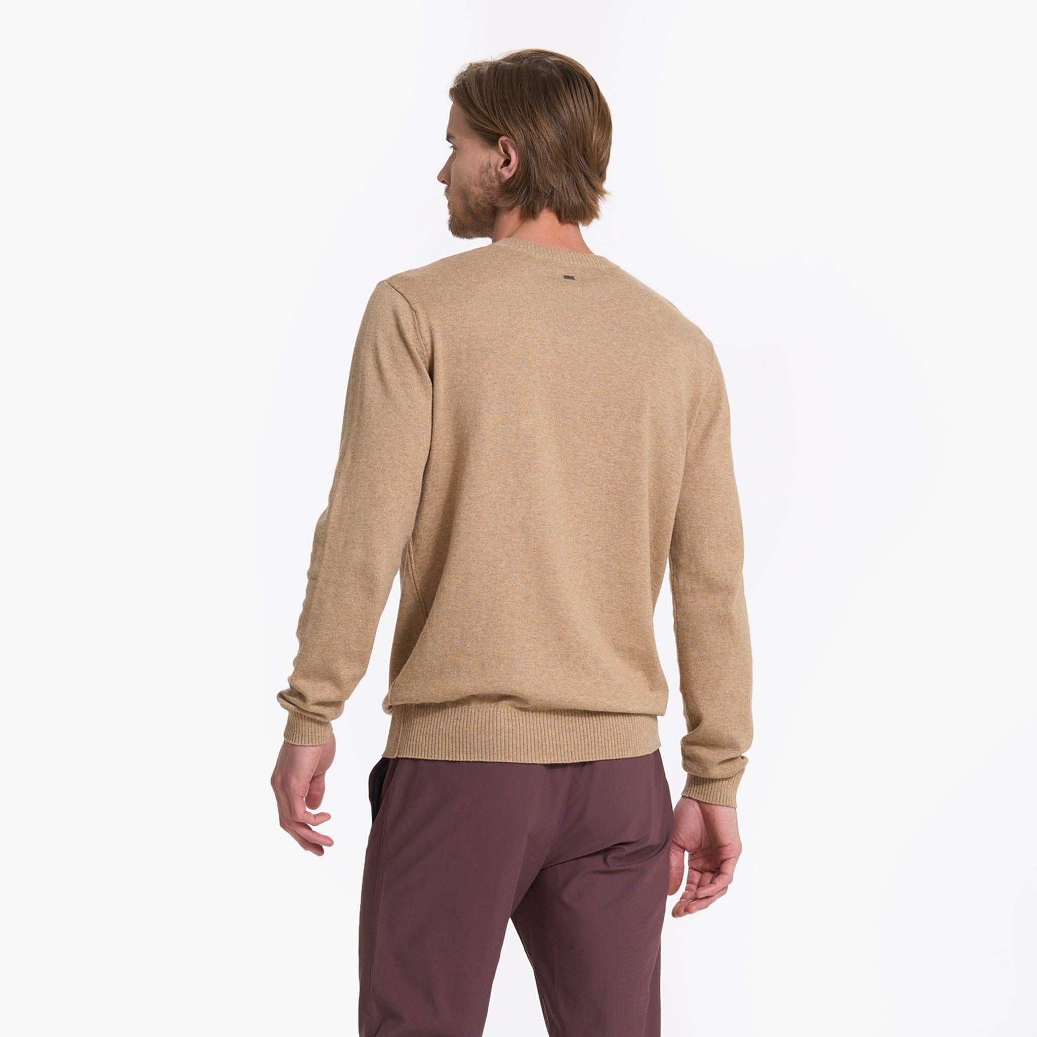 Fluent Sweater | Camel Heather