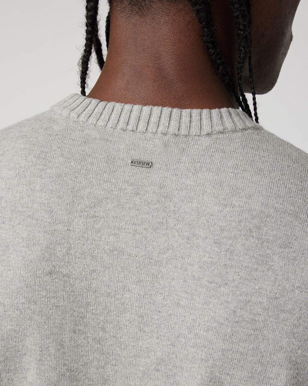 Fluent Sweater | Light Heather Grey