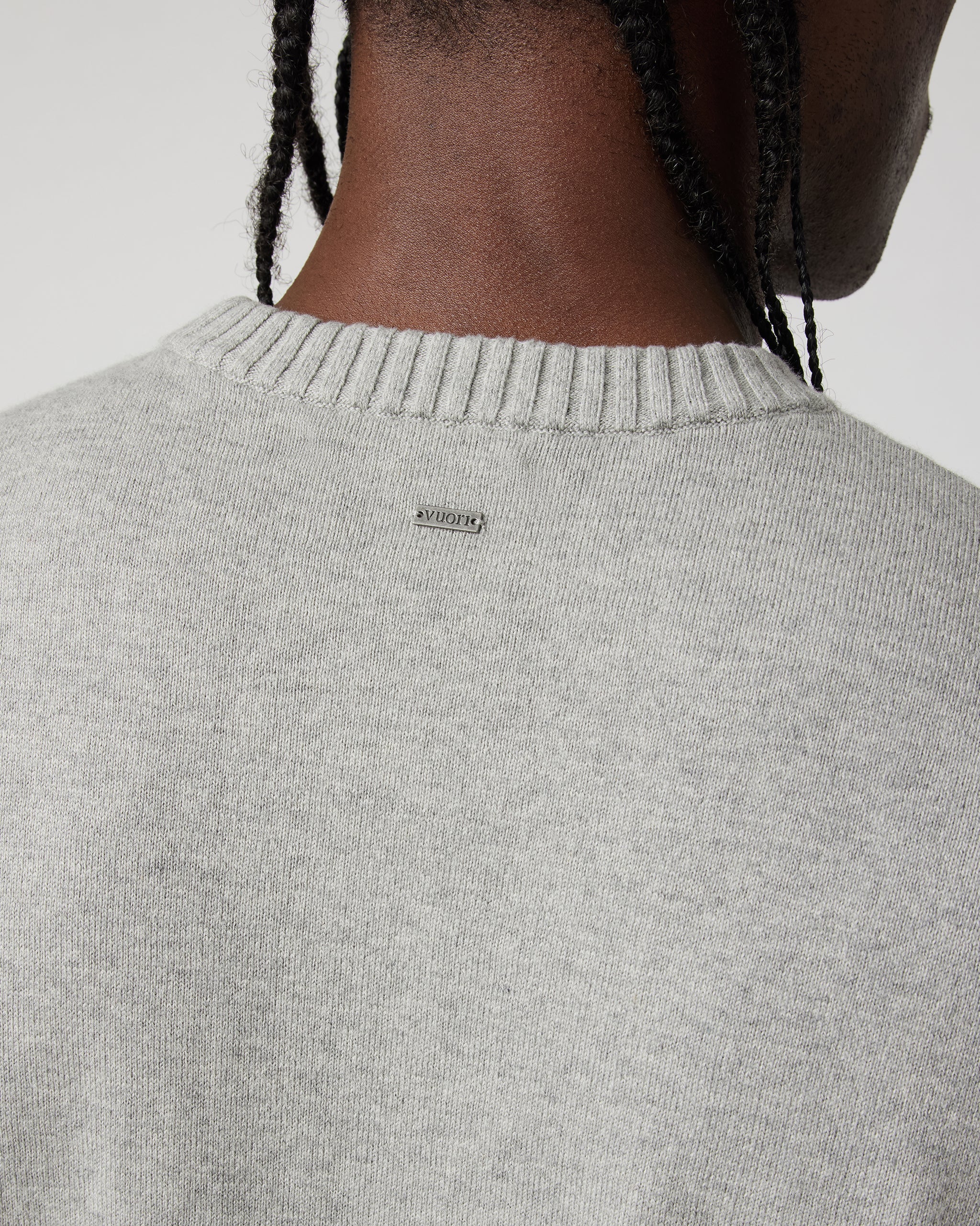 Fluent Sweater | Light Heather Grey
