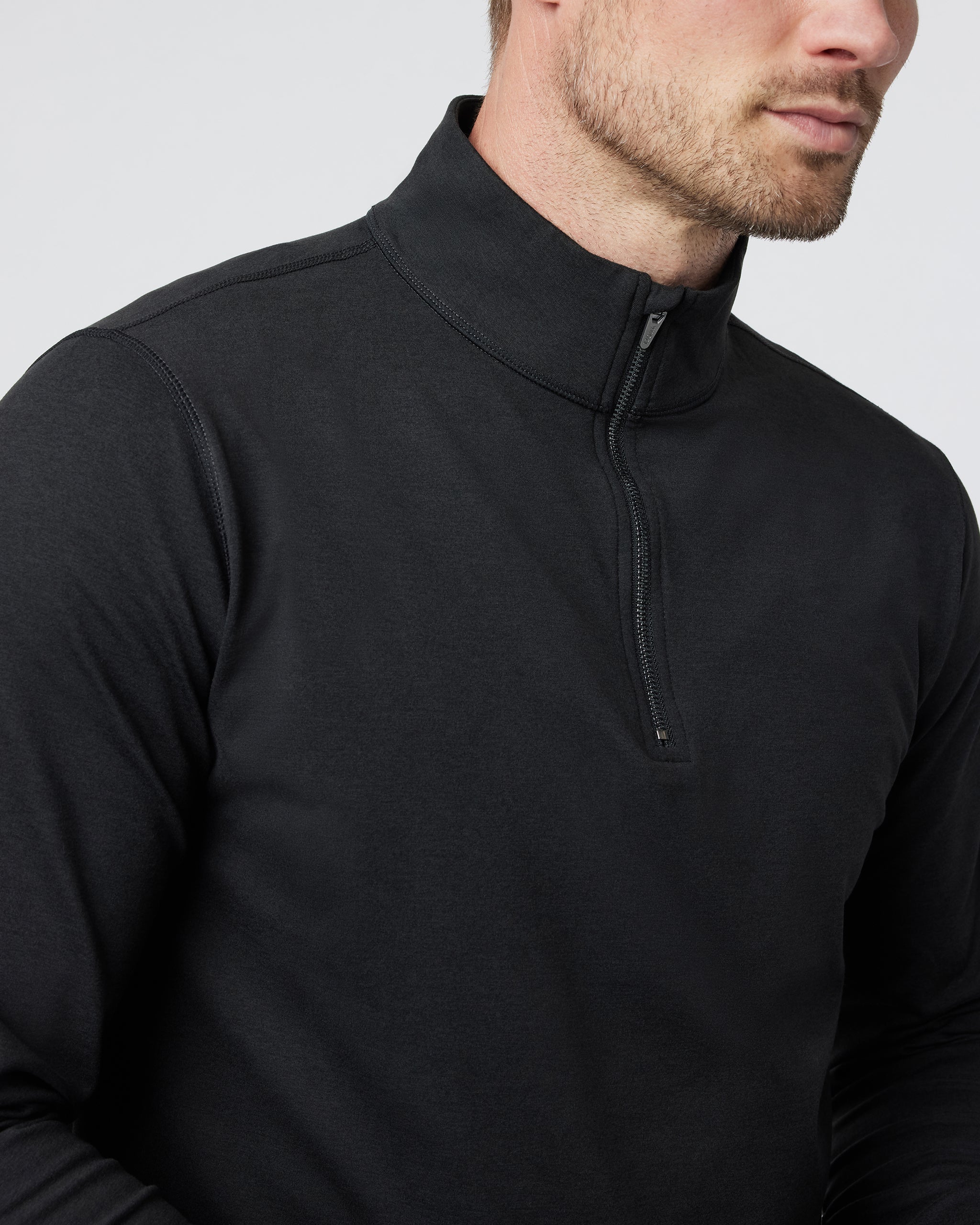 Coronado Half Zip | Black Heather