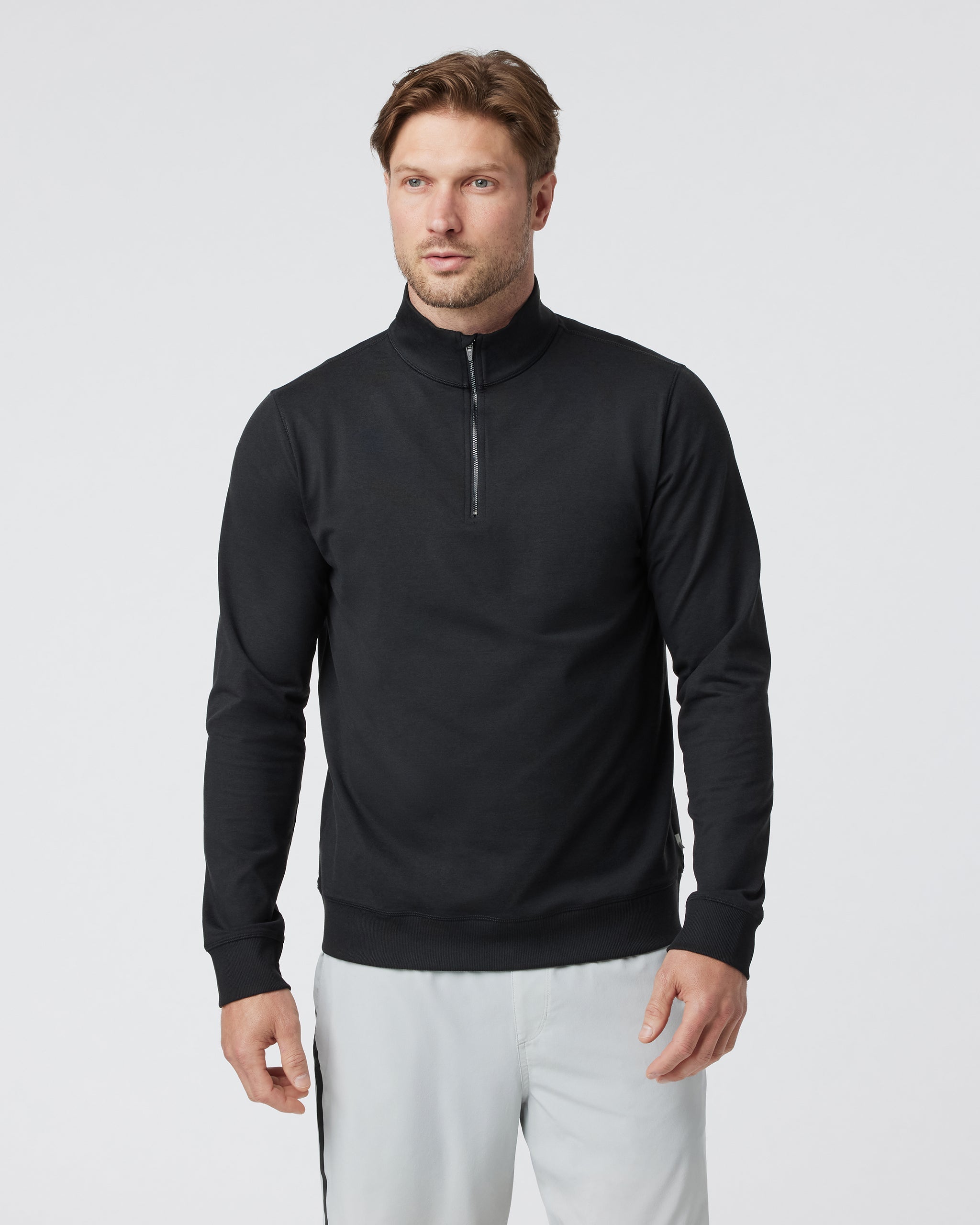 Coronado Half Zip | Black Heather