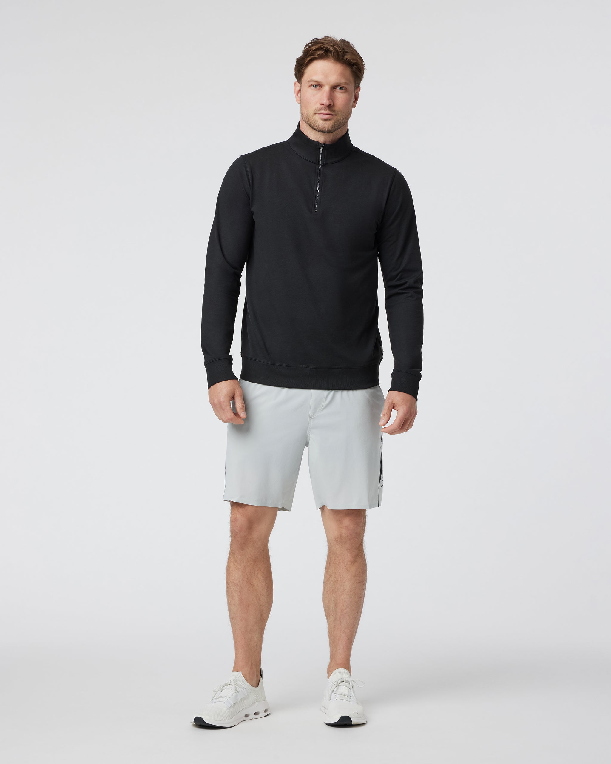Coronado Half Zip | Black Heather
